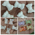 Acrylic bow beads 104 (AB2038)