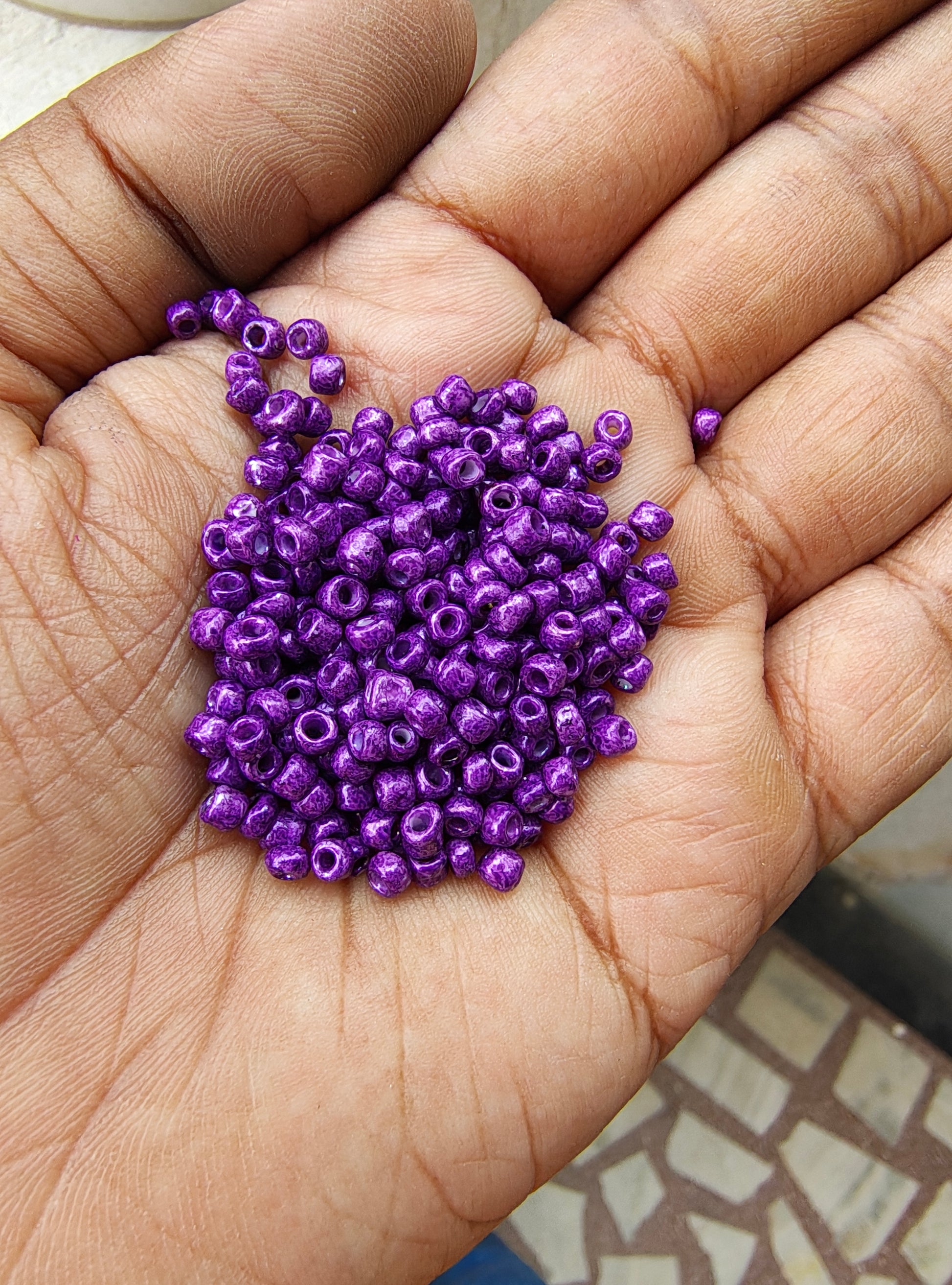 Avg quality 3mm seedbeads