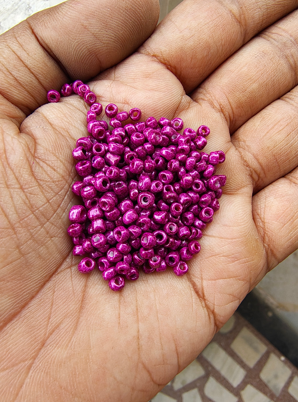 Avg quality 3mm seedbeads