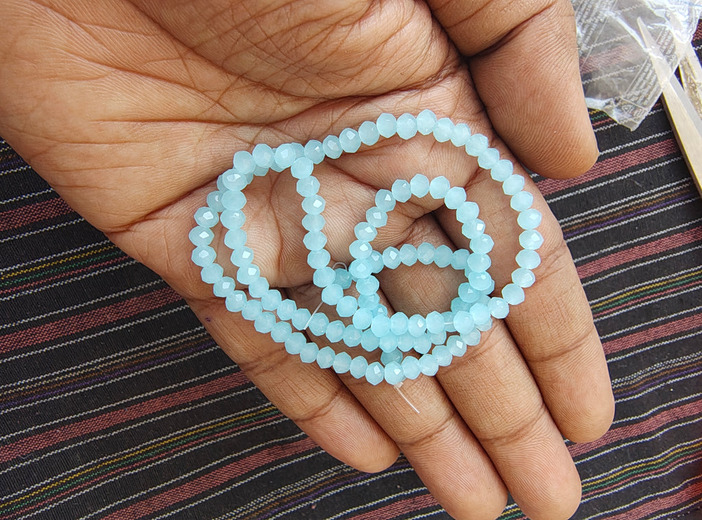 4mm glass crystal beads