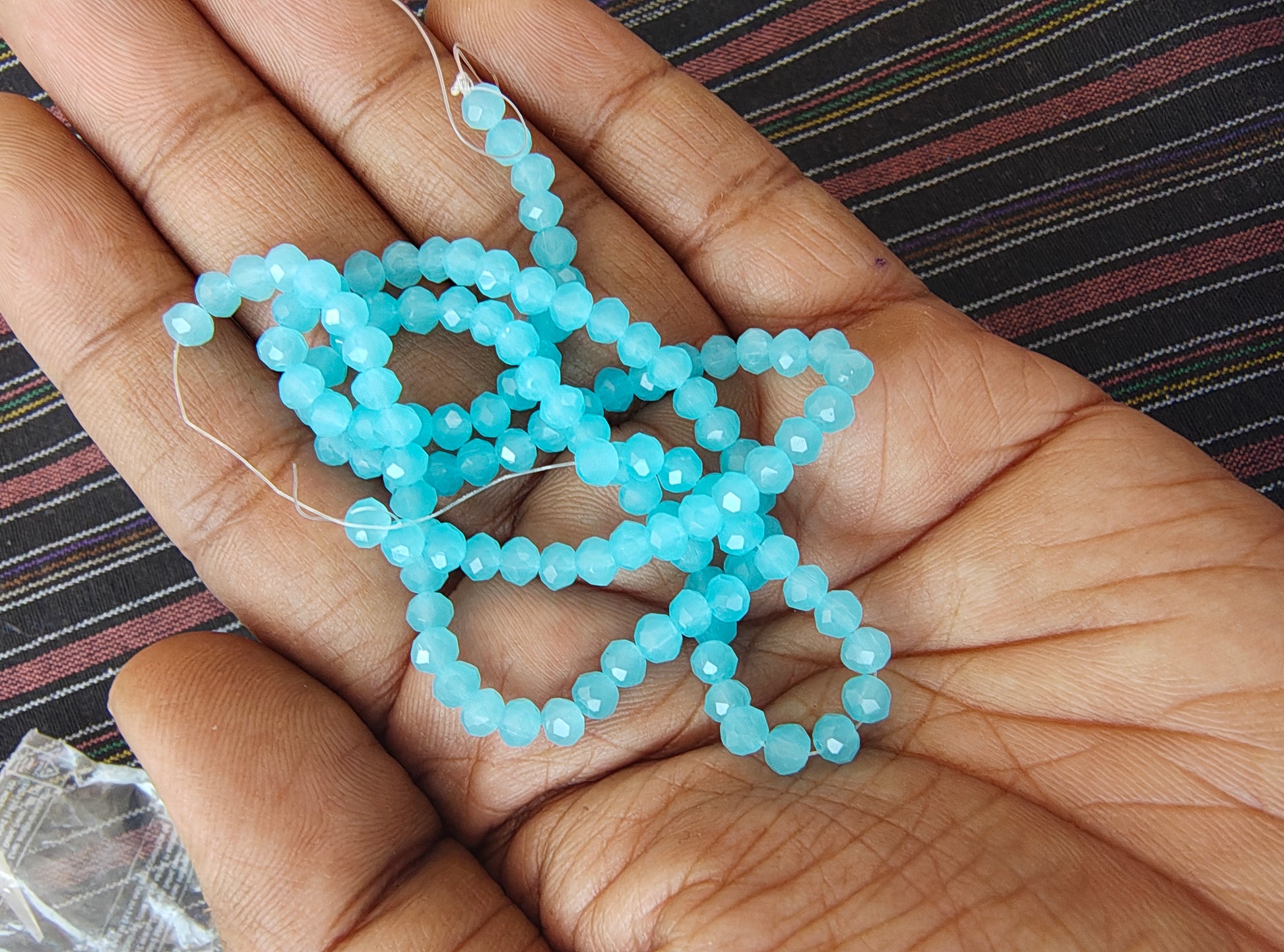 4mm glass crystal beads