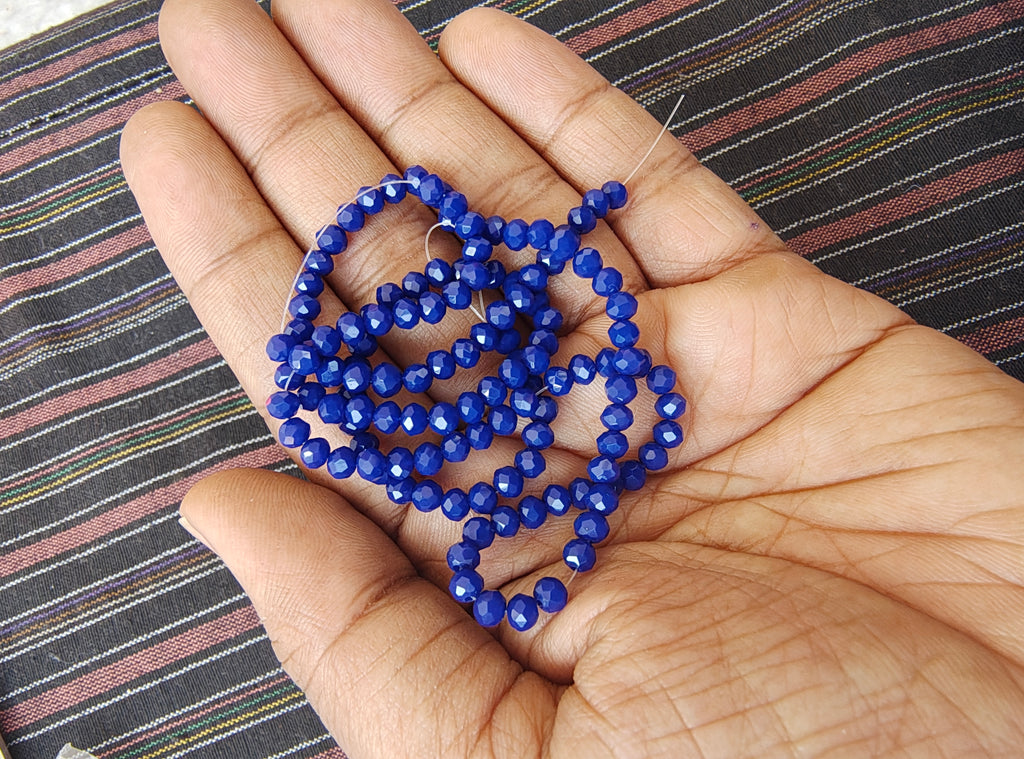 4mm glass crystal beads