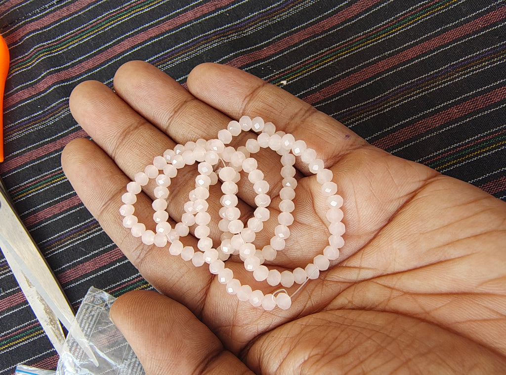 4mm glass crystal beads