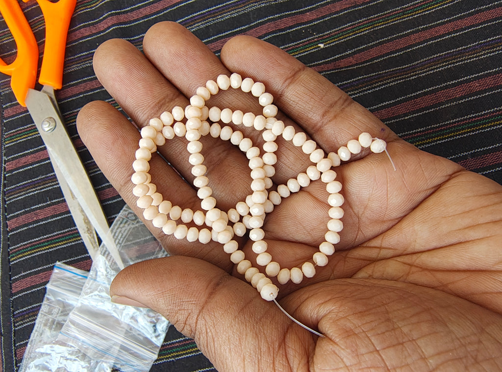 4mm glass crystal beads