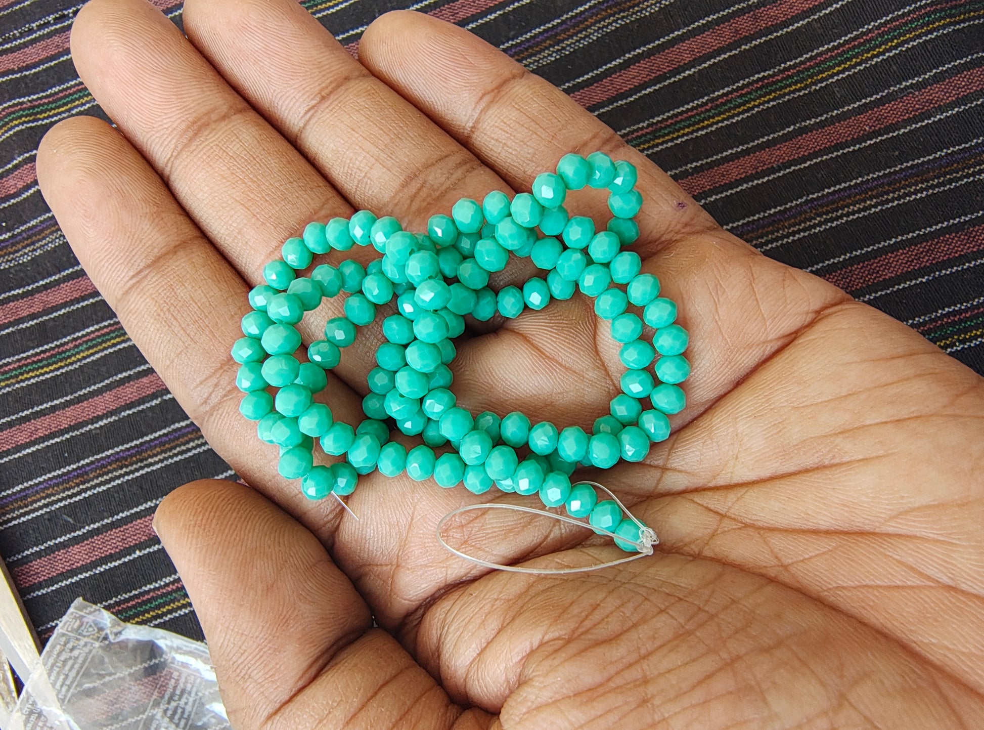 4mm glass crystal beads