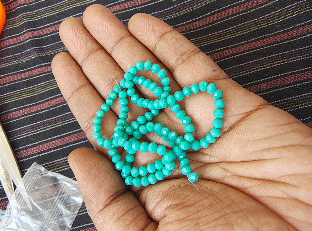 4mm glass crystal beads