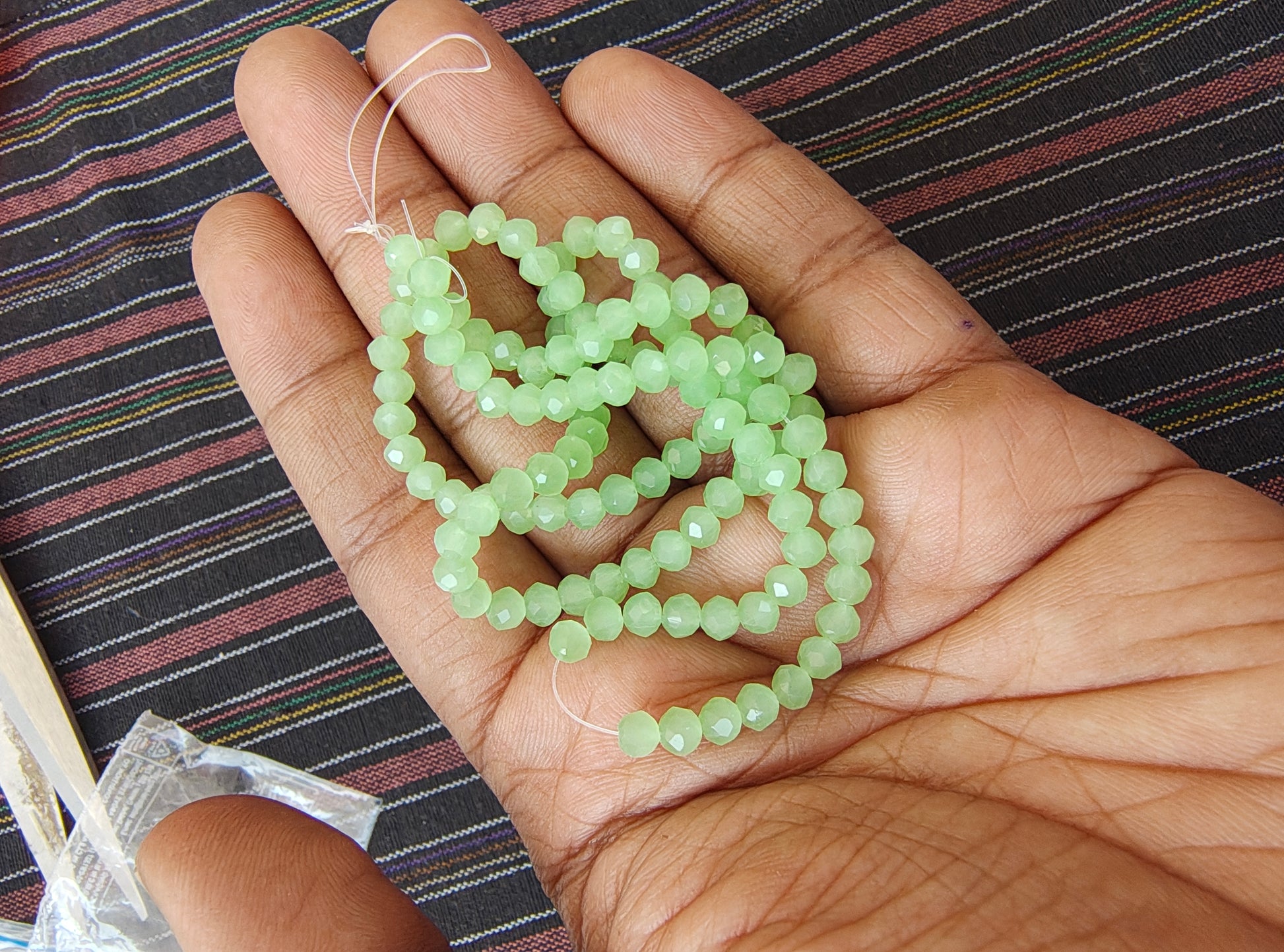 4mm glass crystal beads