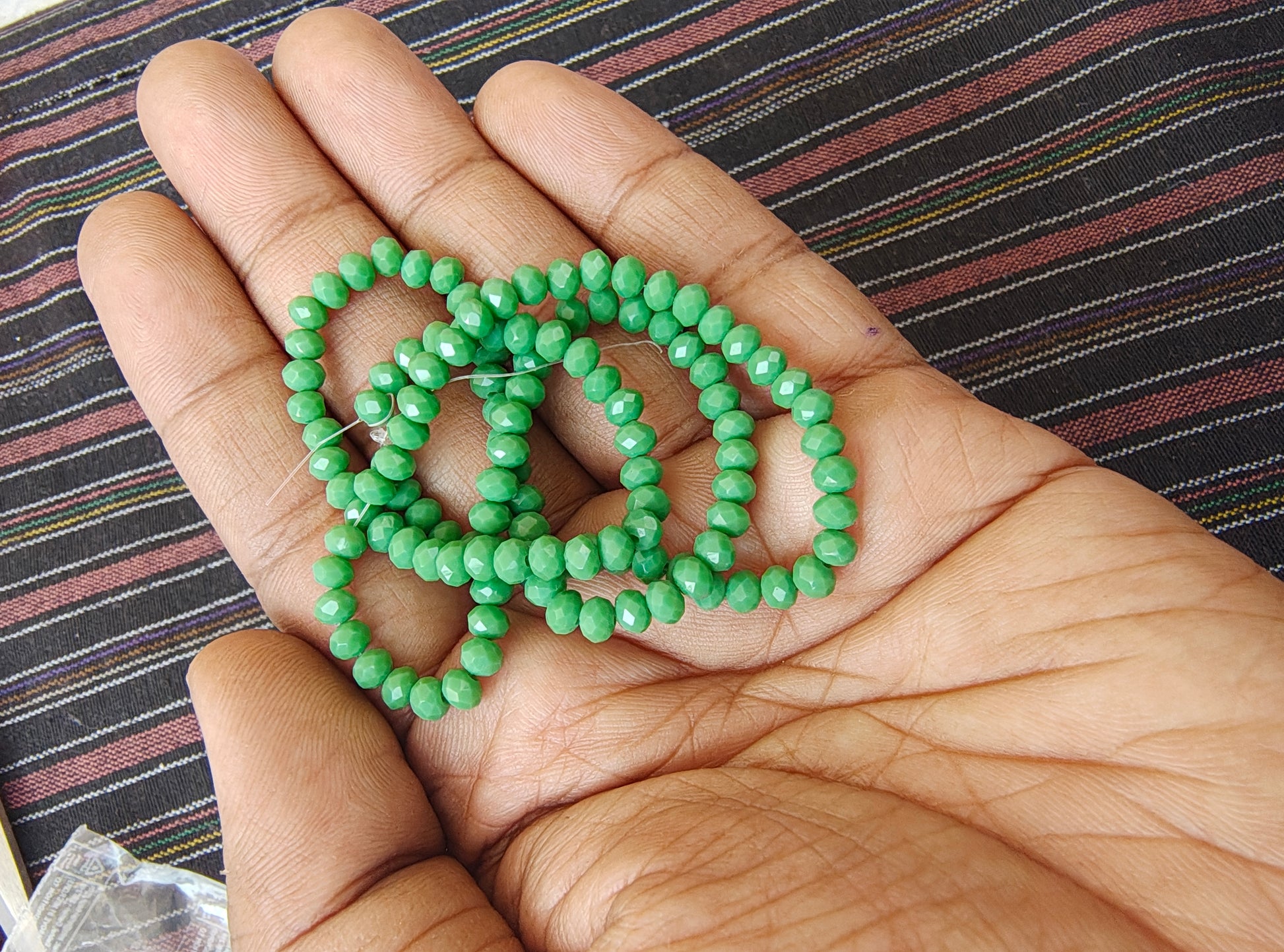 4mm glass crystal beads