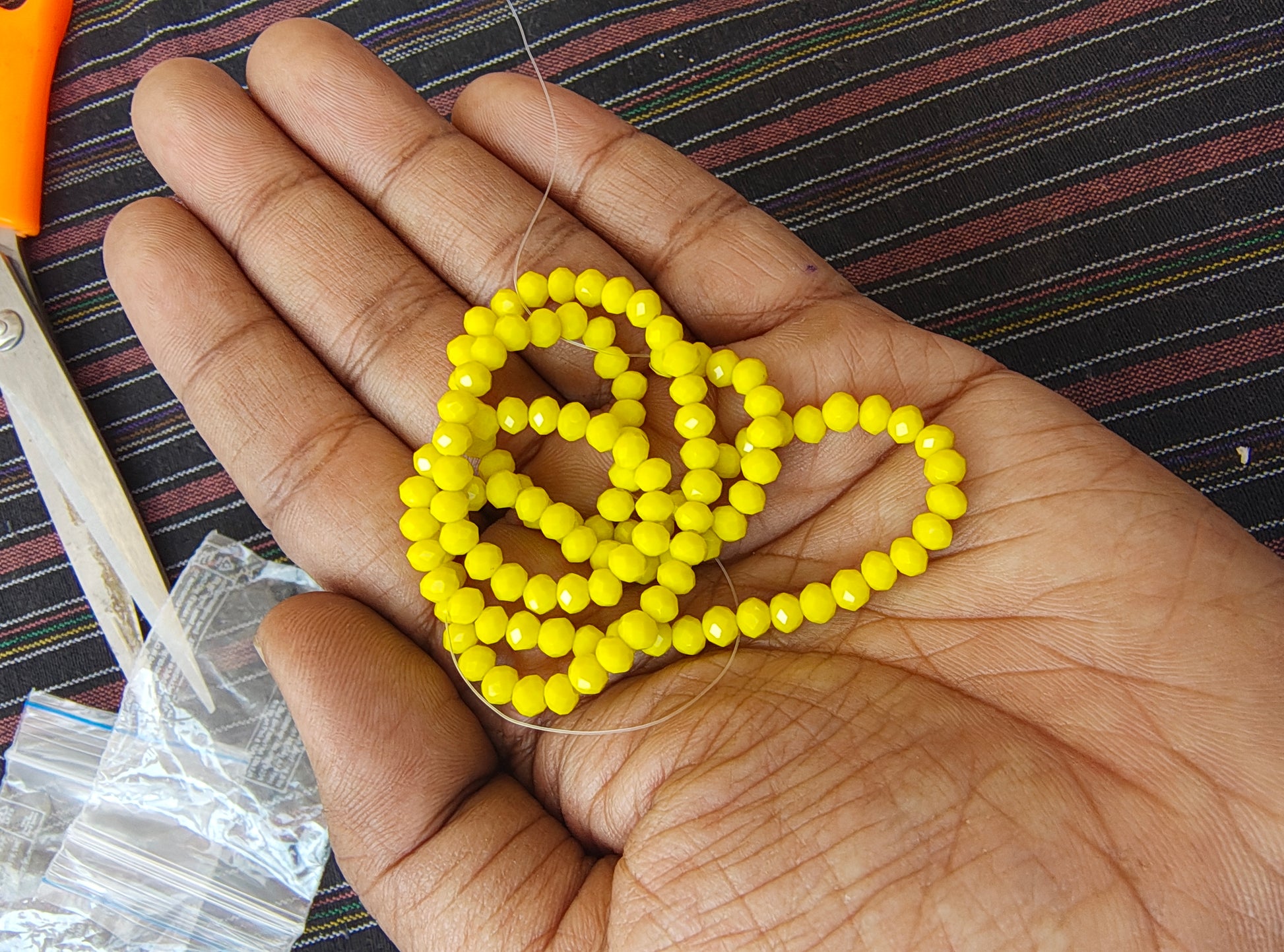 4mm glass crystal beads