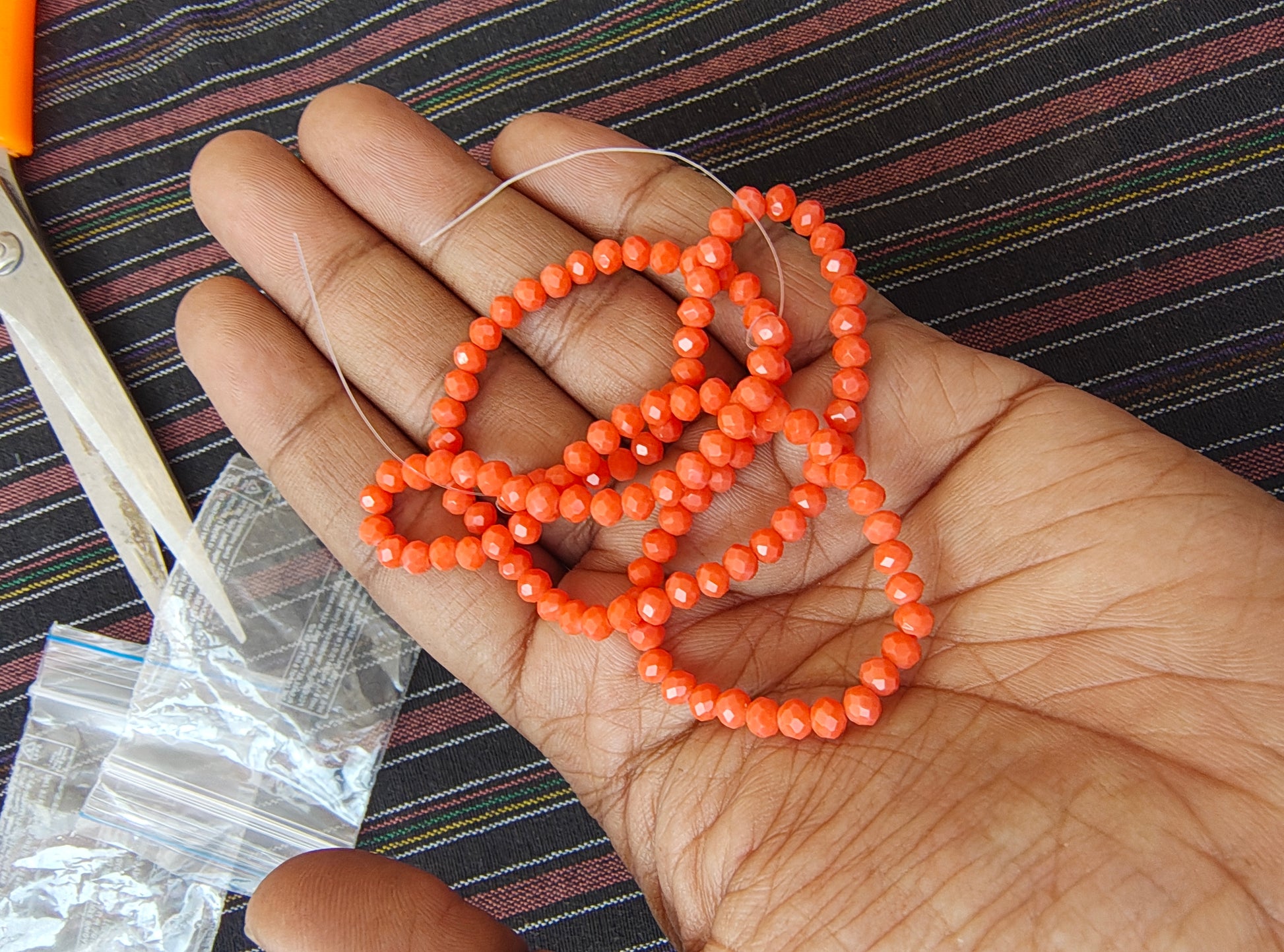 4mm glass crystal beads