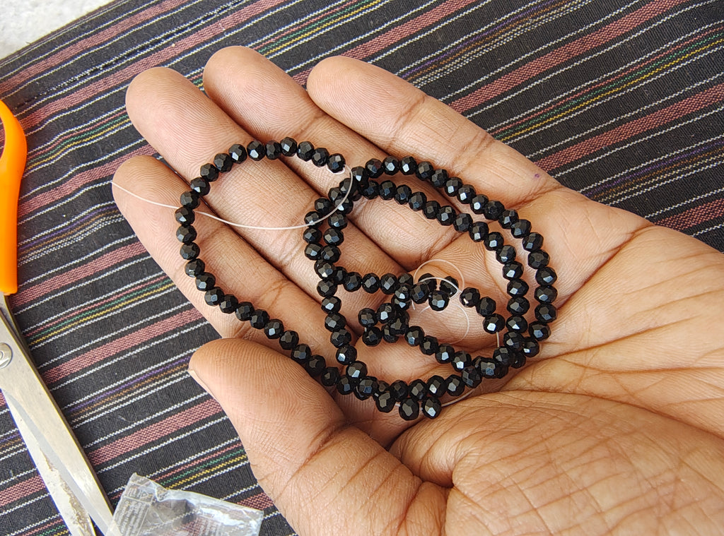 4mm glass crystal beads