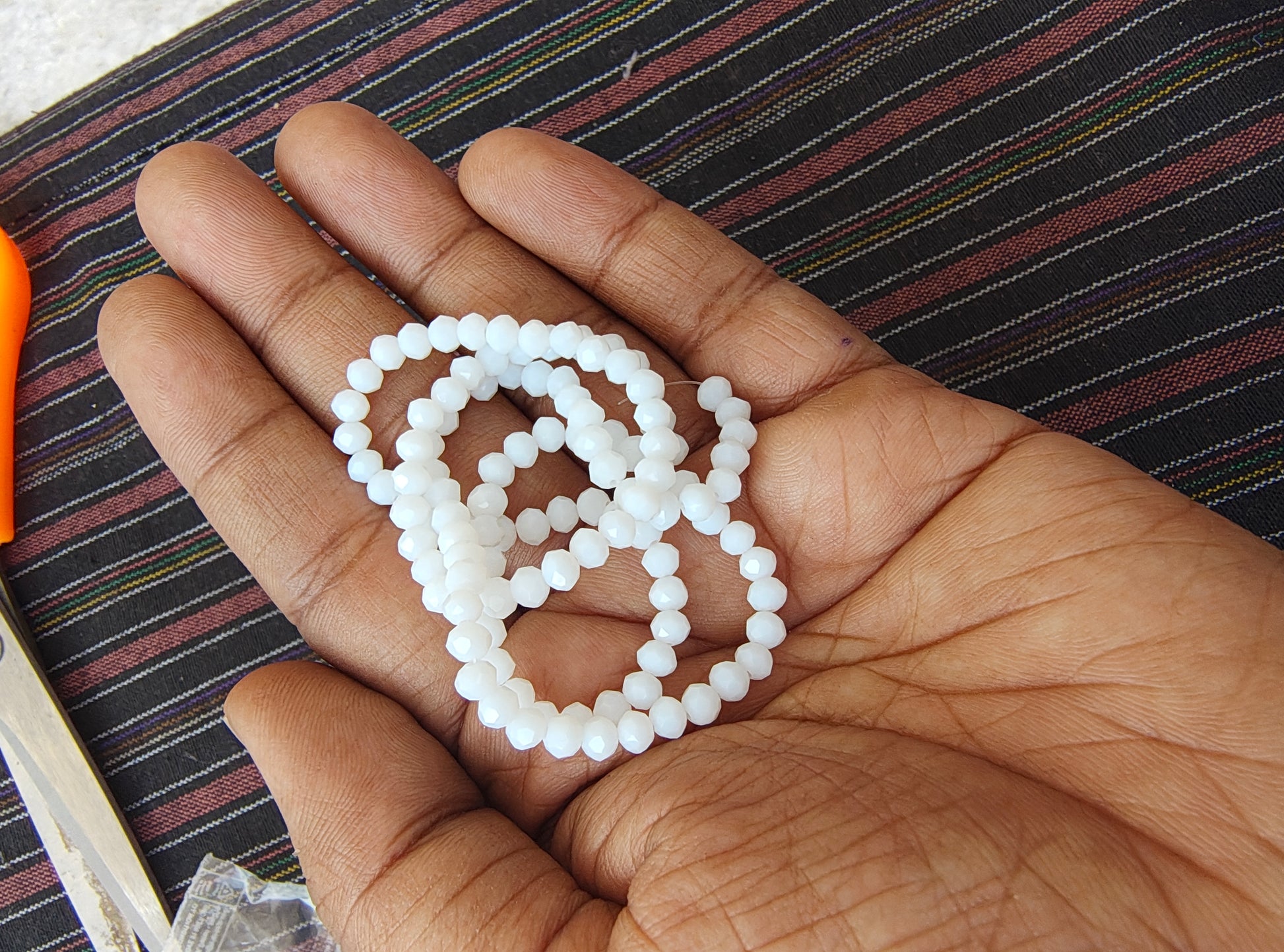 4mm glass crystal beads