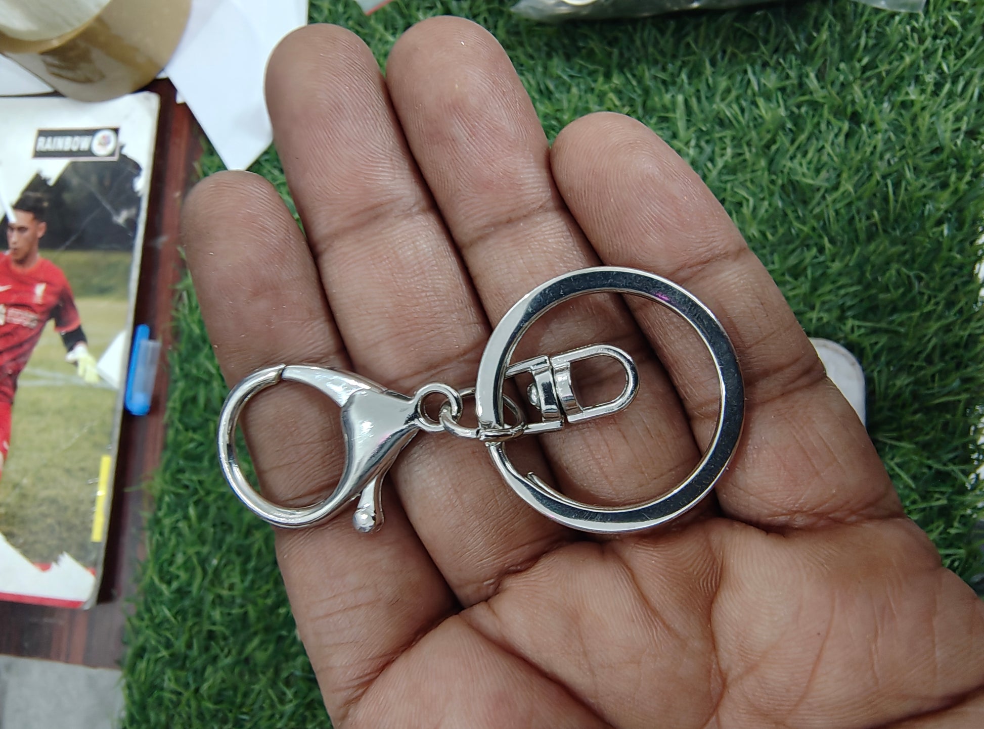 Lobster hook with keychain