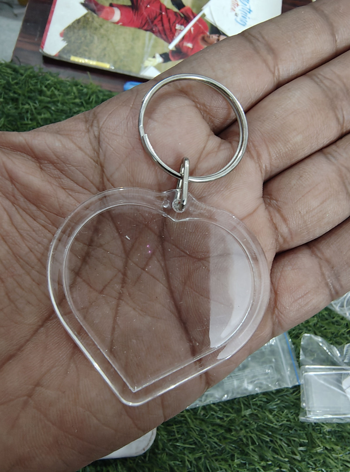 Photo frame keychains !!12 piece set!!( HK6007 )