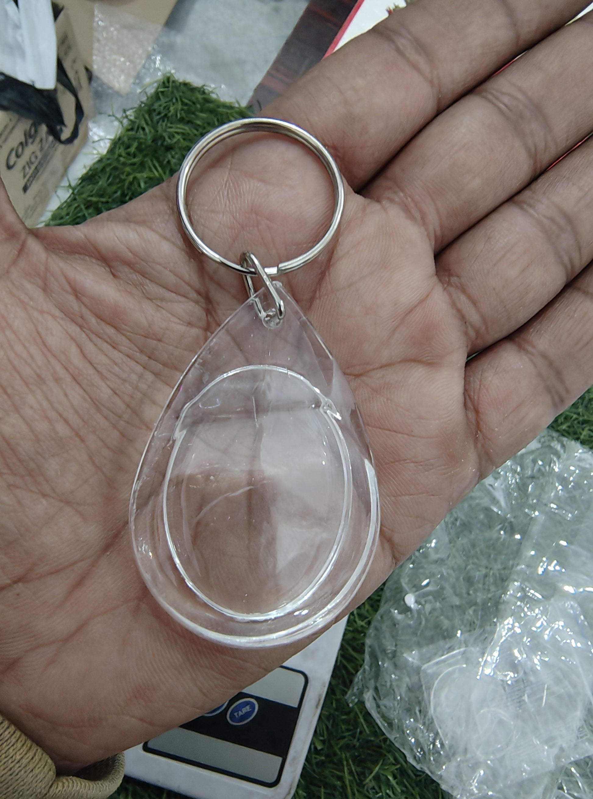 Photo frame keychains