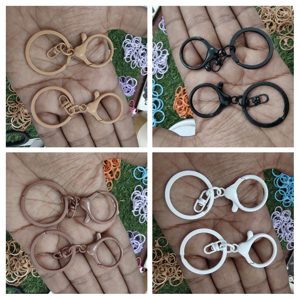 Colour lobster hook with keychain ( HK6017 )