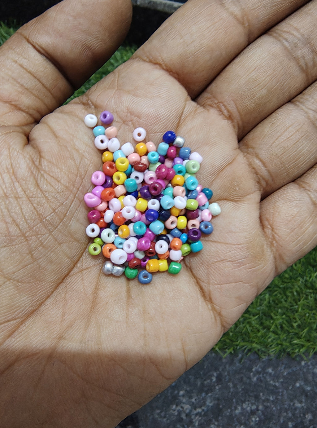 Multicolour seedbeads