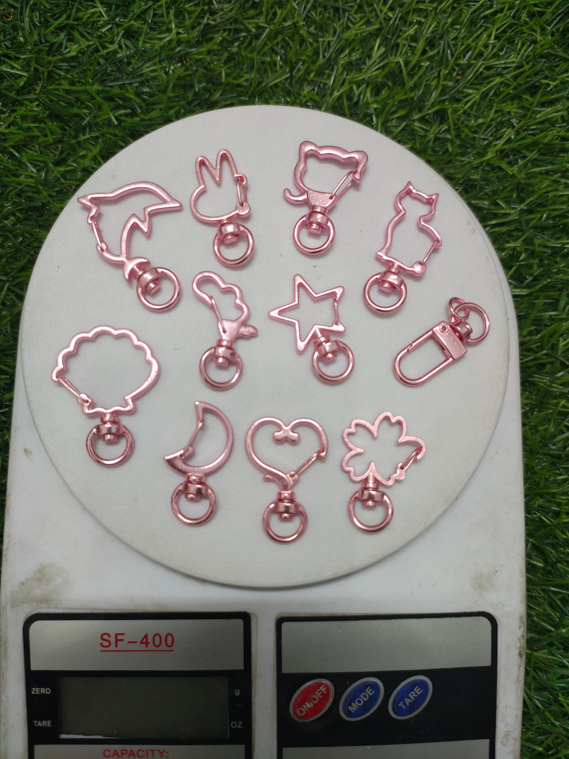 Rose gold shade different design lobster hook