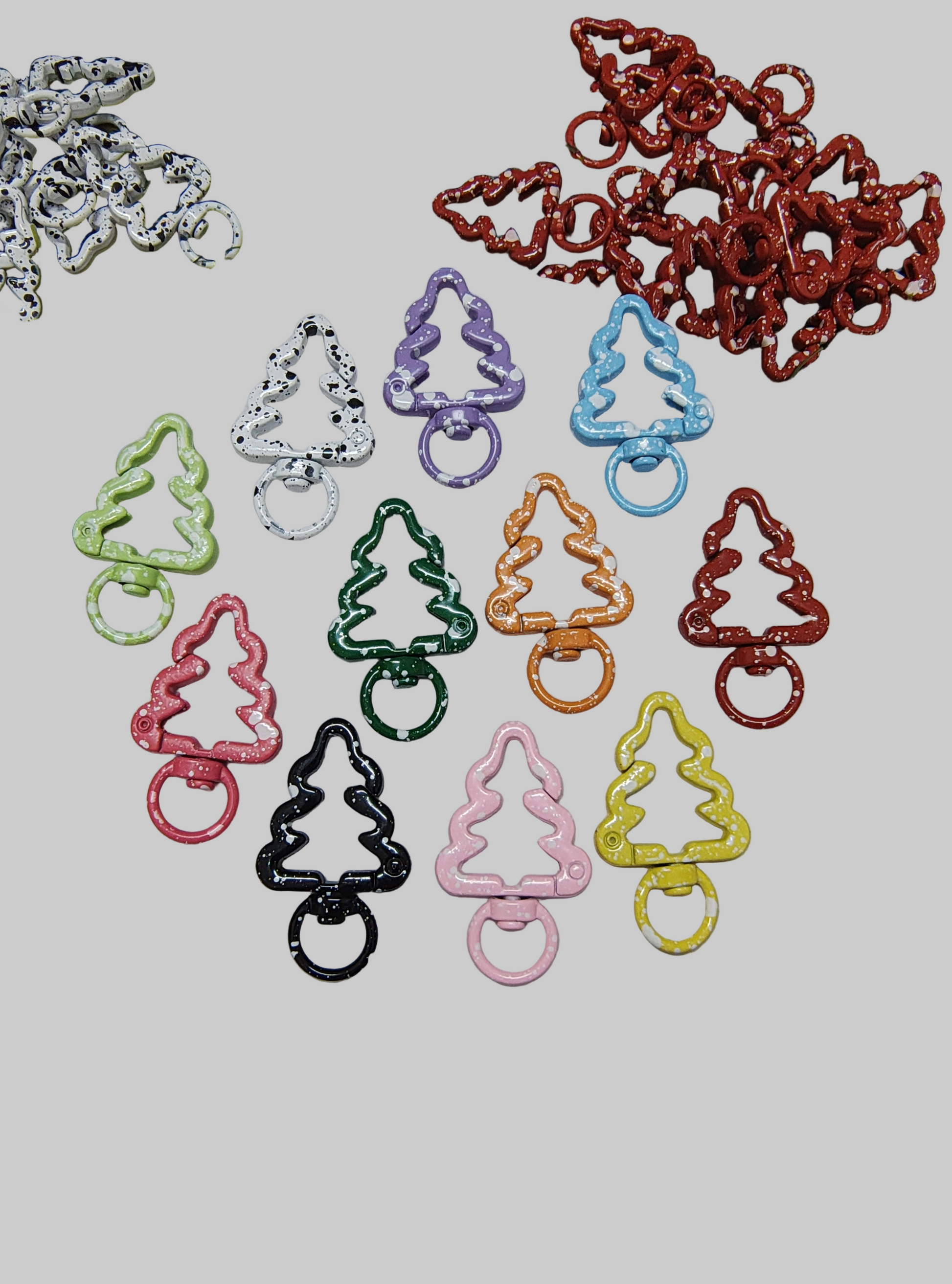 Colour christmas tree lobster hook