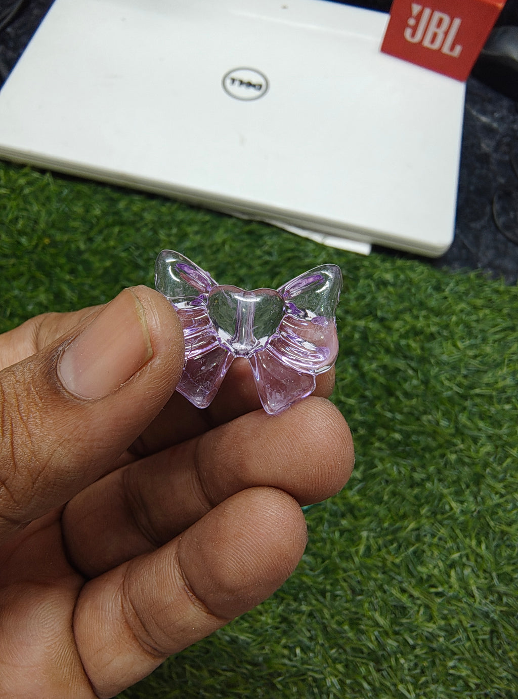 Mix colour heavy bow beads 111