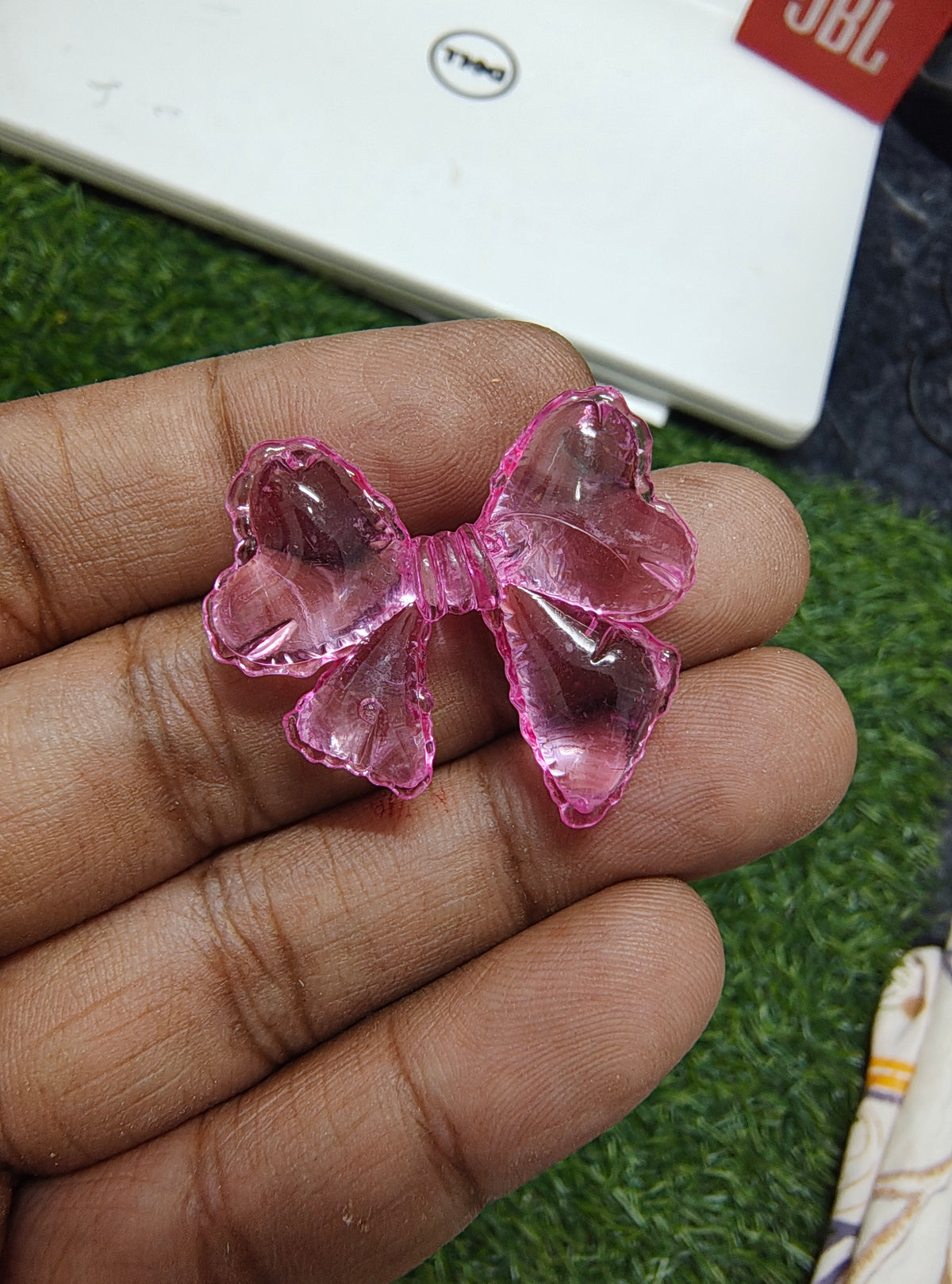 Acrylic bow beads mix colour 107 (AB2042)