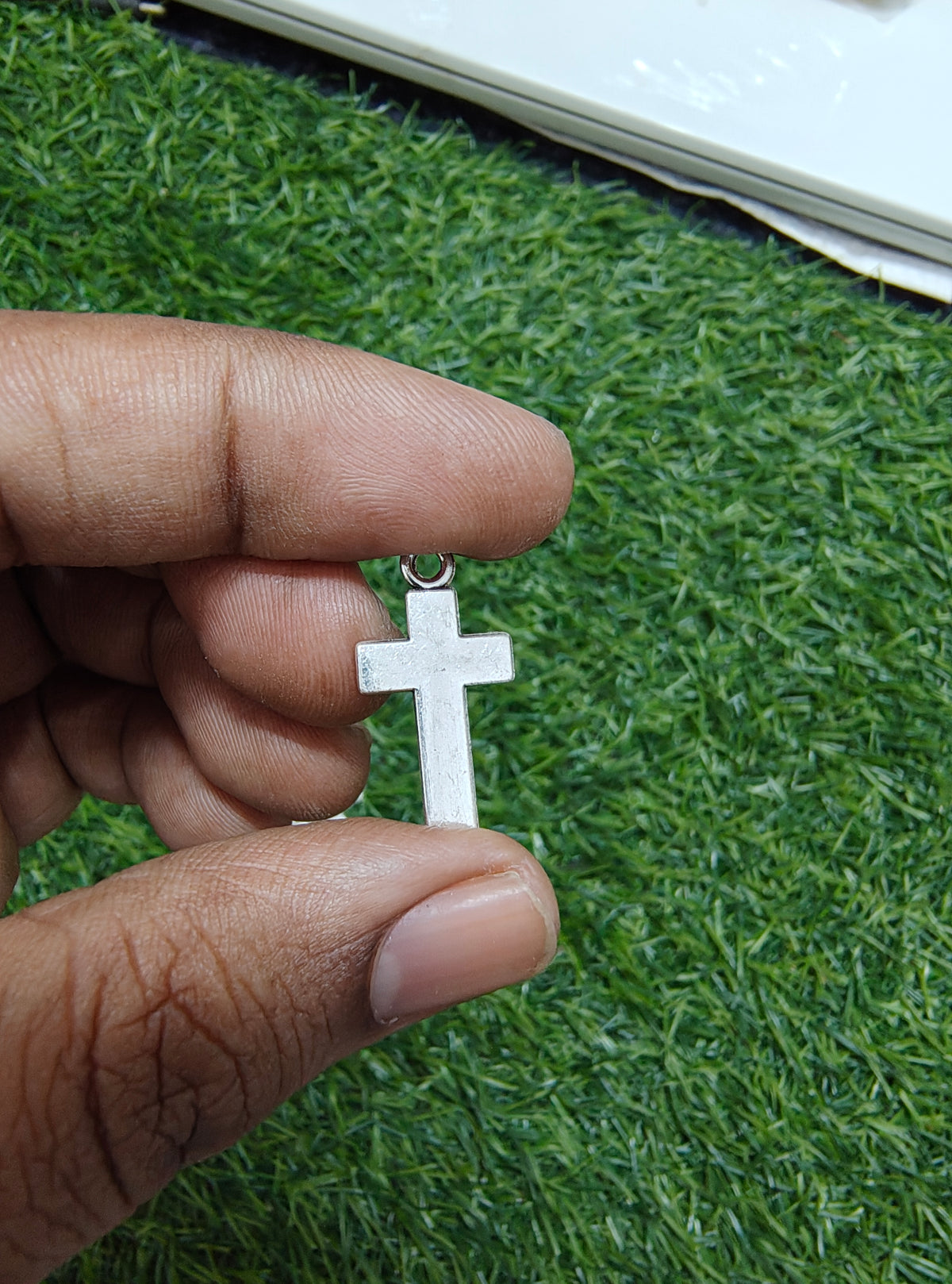 Metal Cross charm ( MTC7007 )