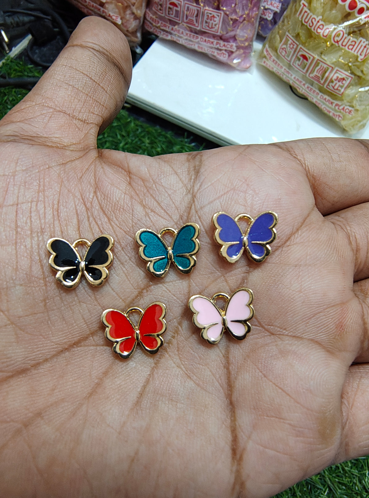 Butterfly charm 2 ( EC1031 )