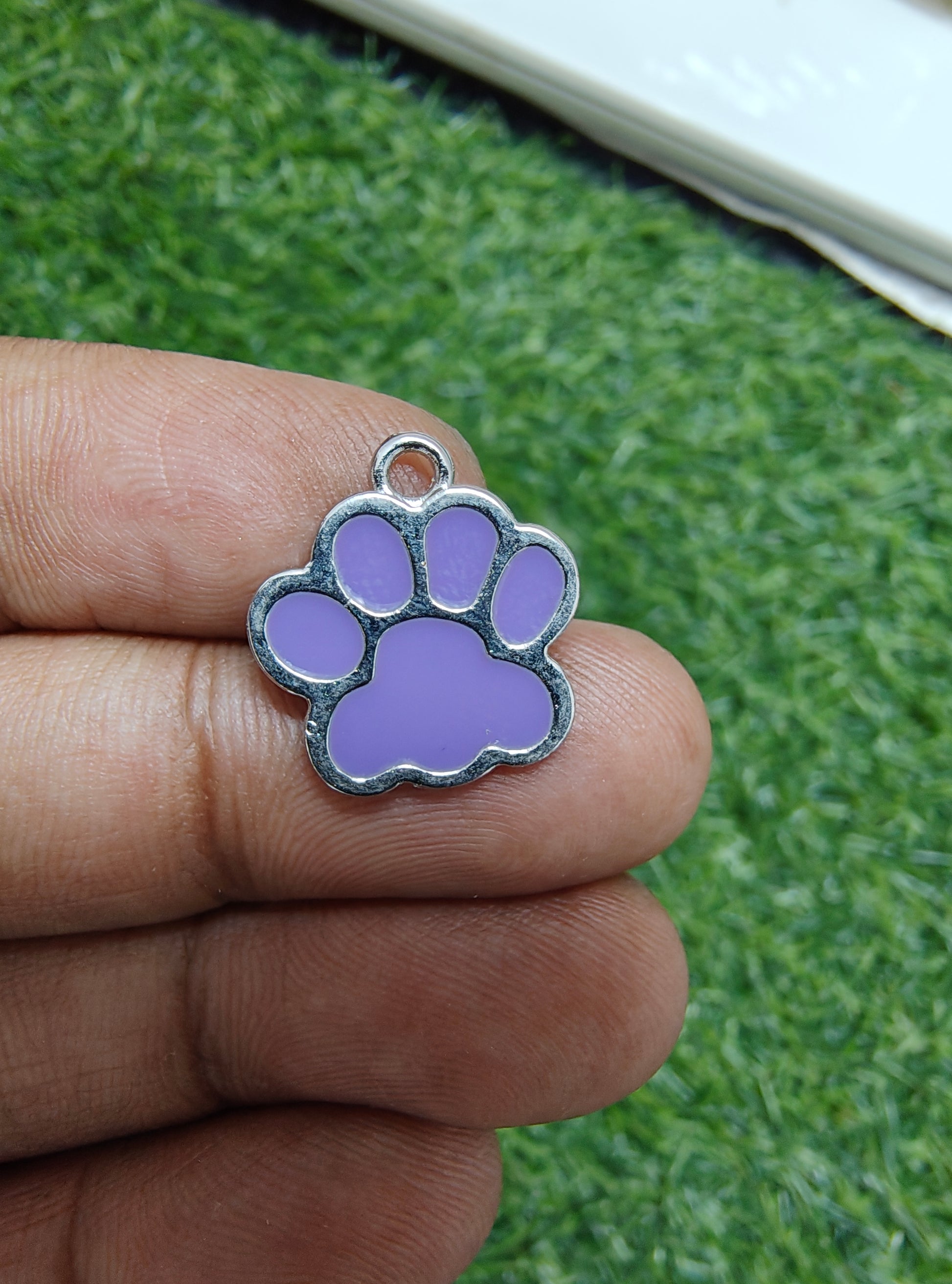 Dog paw charm