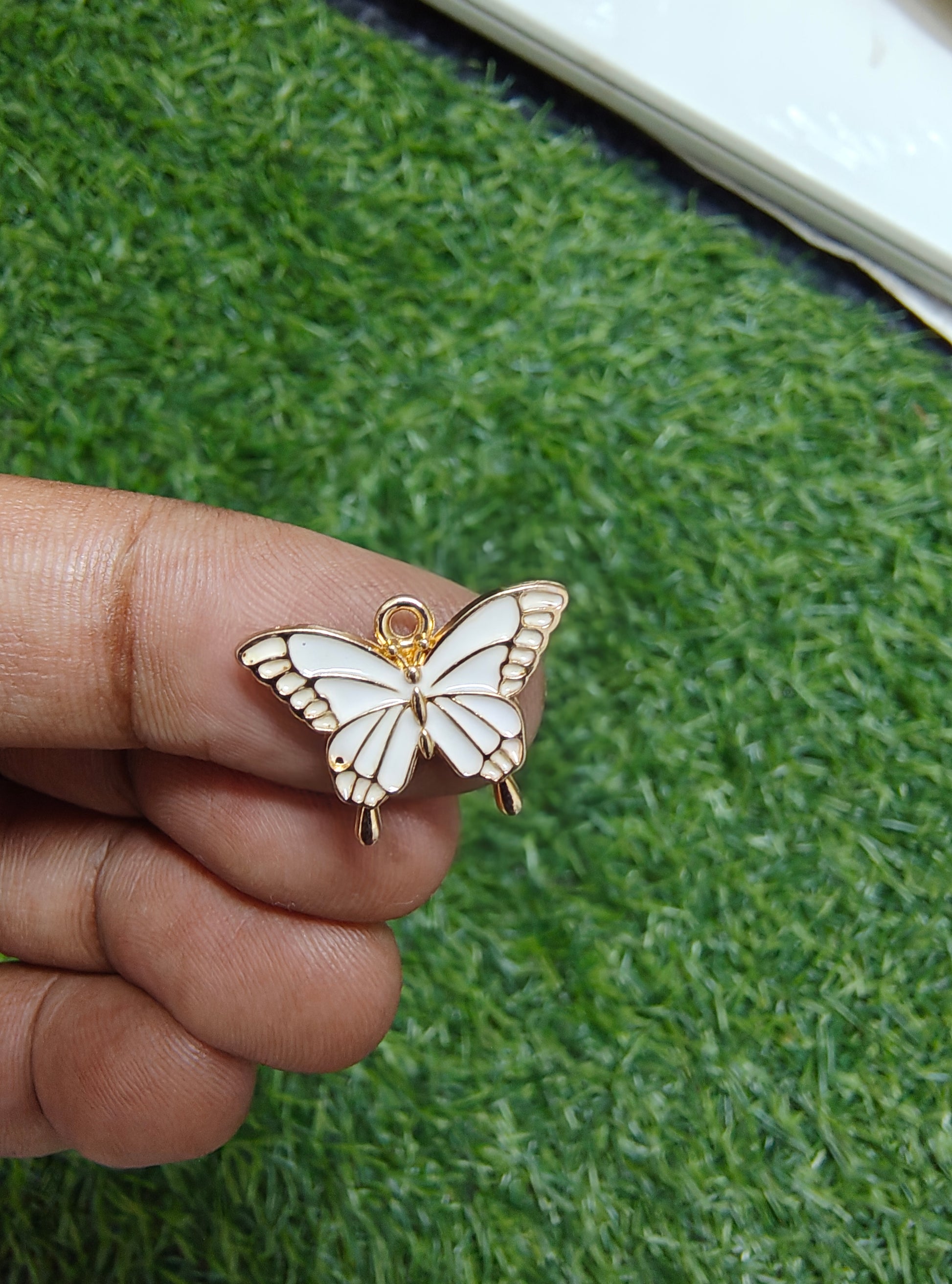 Butterfly enamal charm4