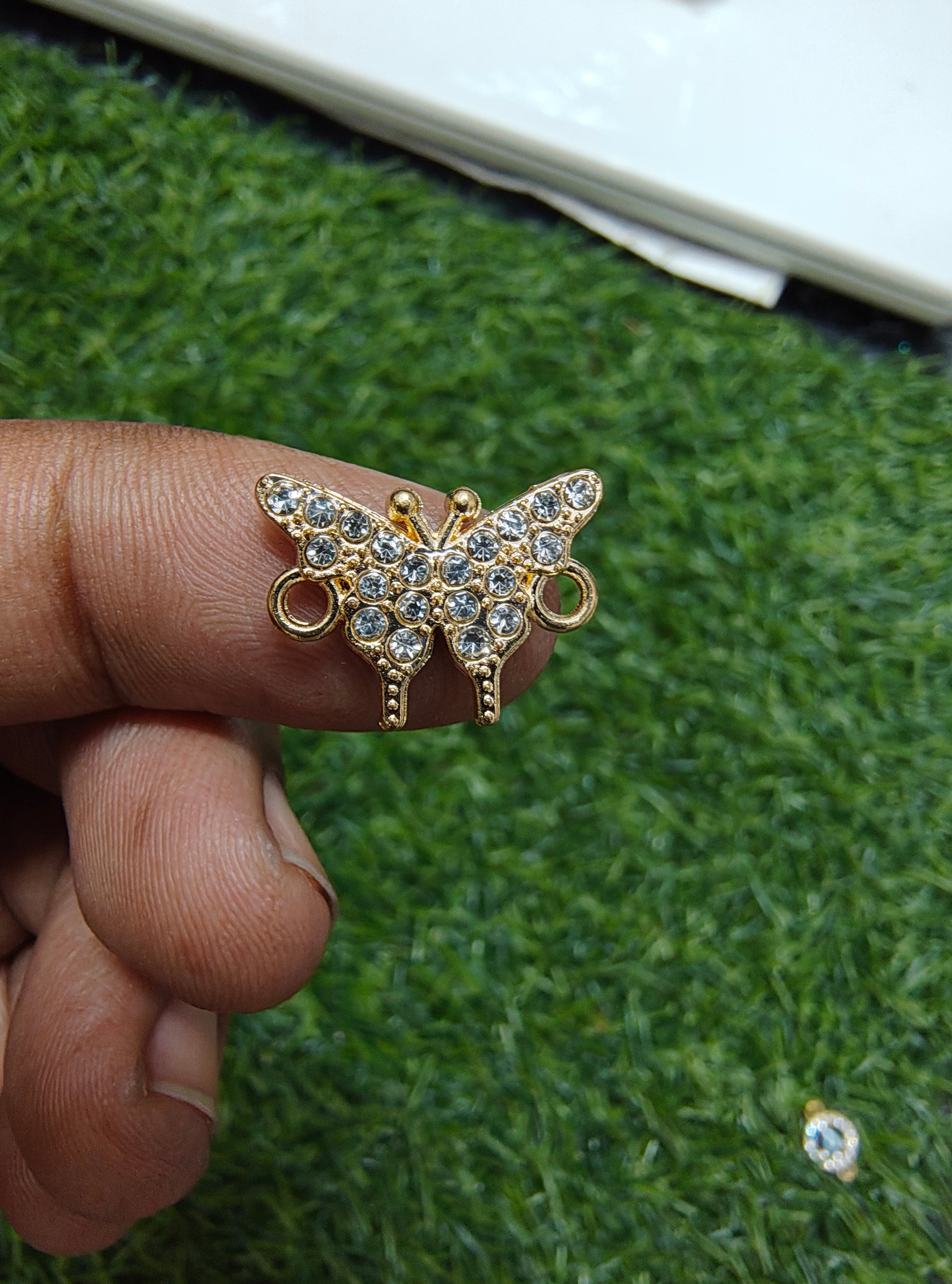 Different design stone charm connector 2