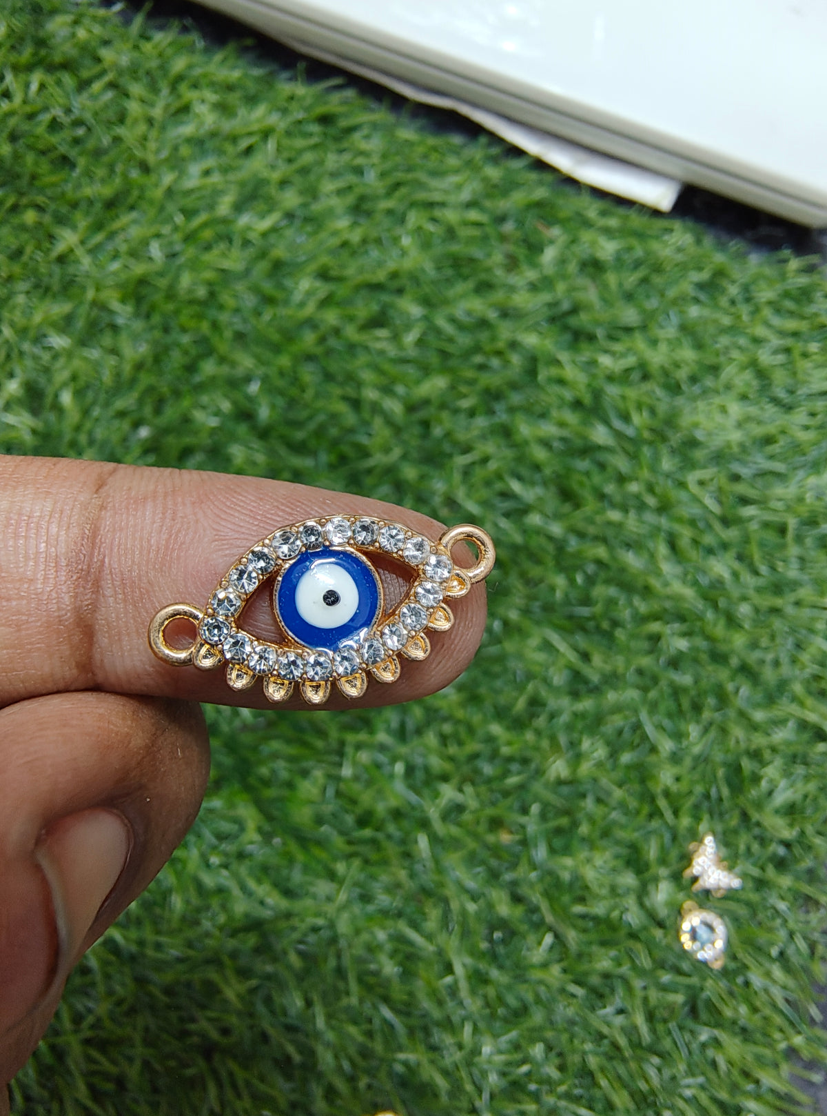 Different design stone charm connector 2 ( RC3010 )