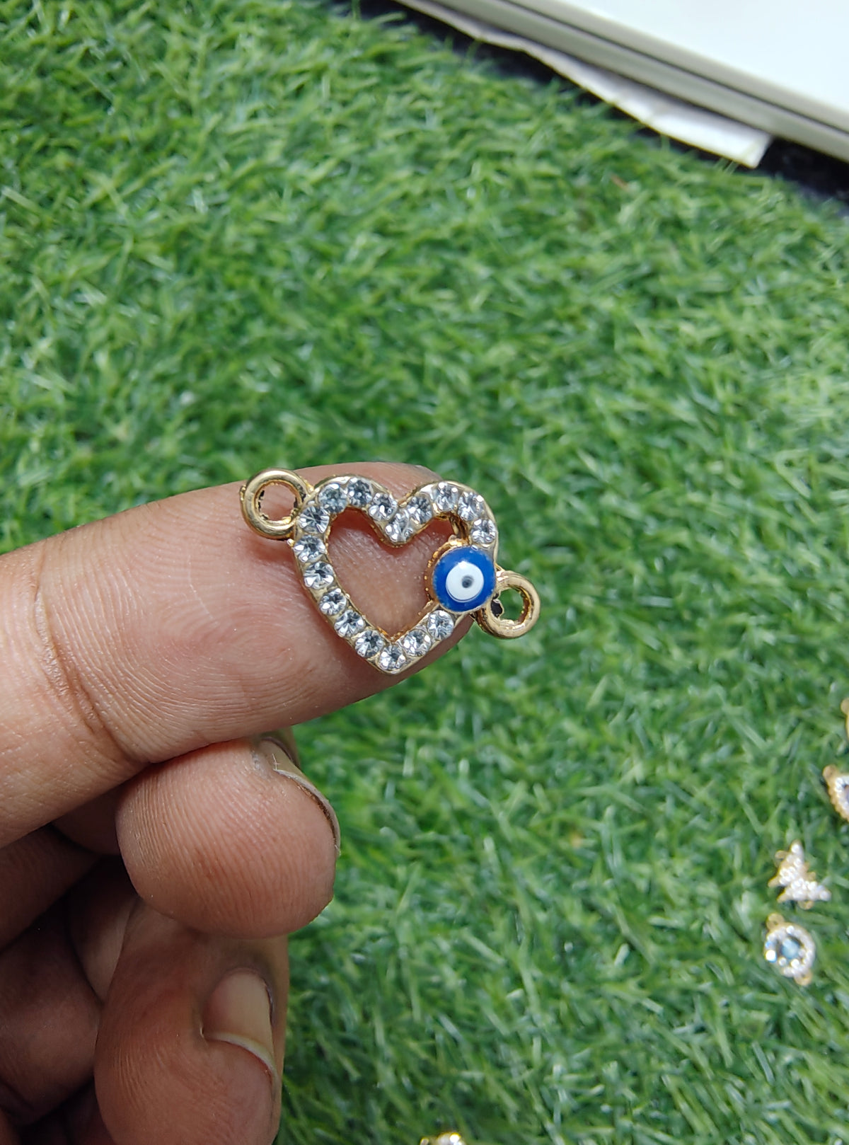 Different design stone charm connector 2 ( RC3010 )