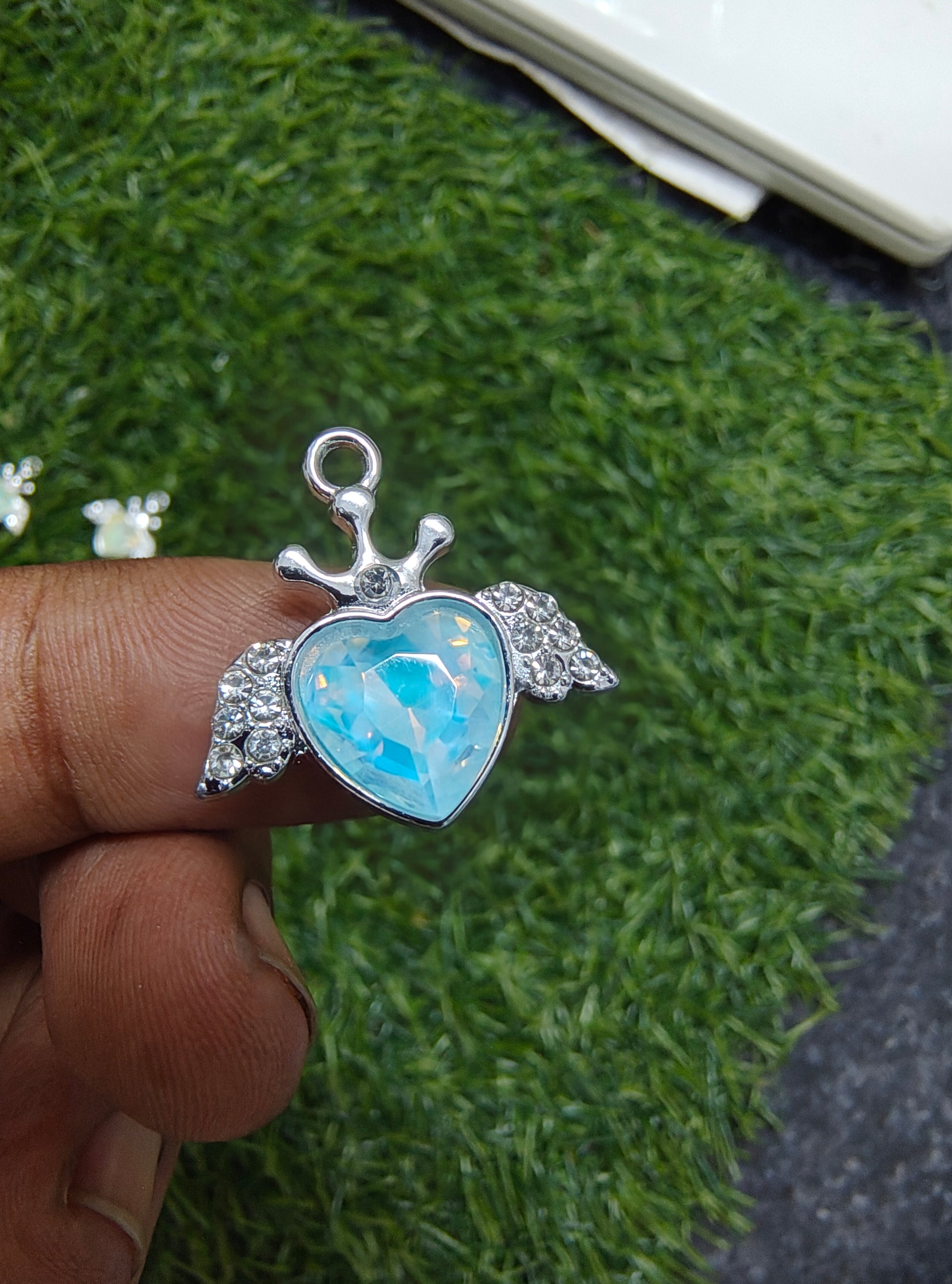 Stone Heart with wings