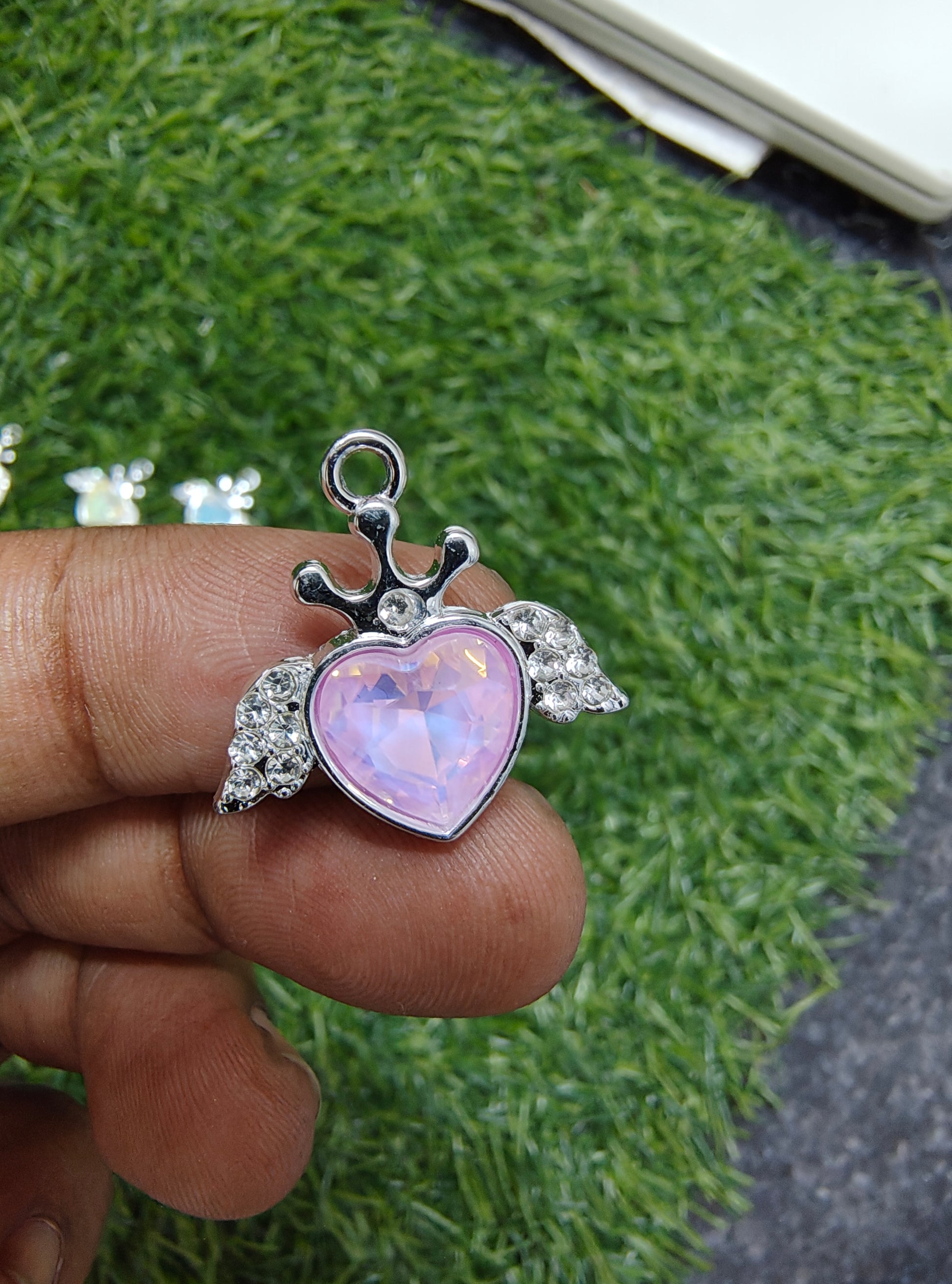 Stone Heart with wings