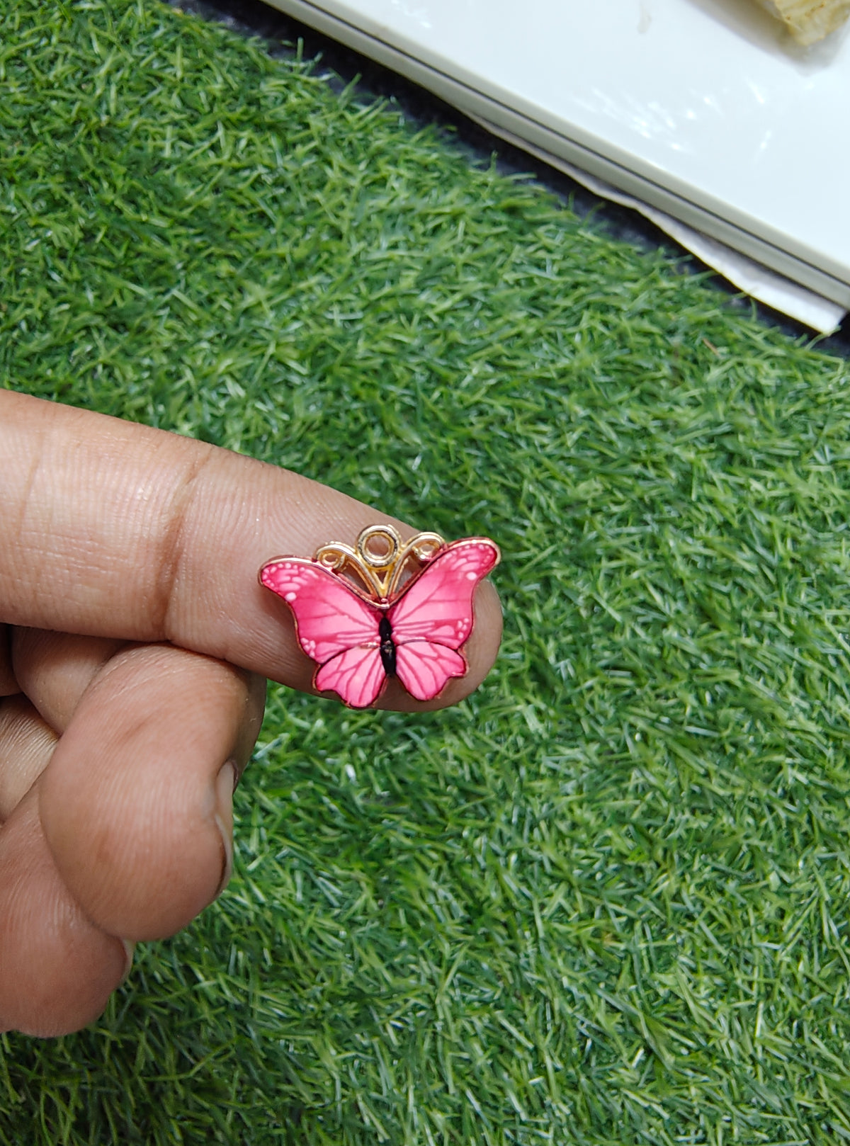 Butterfly enamal charm 5 ( EC1056 )