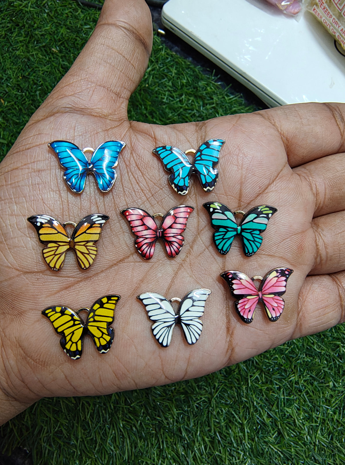 Enamal butterfly 7 ( EC1058 )