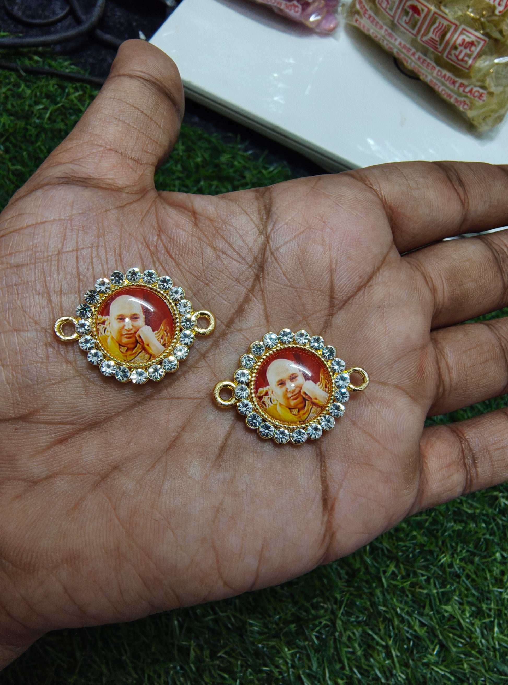 Guruji bracelet charm