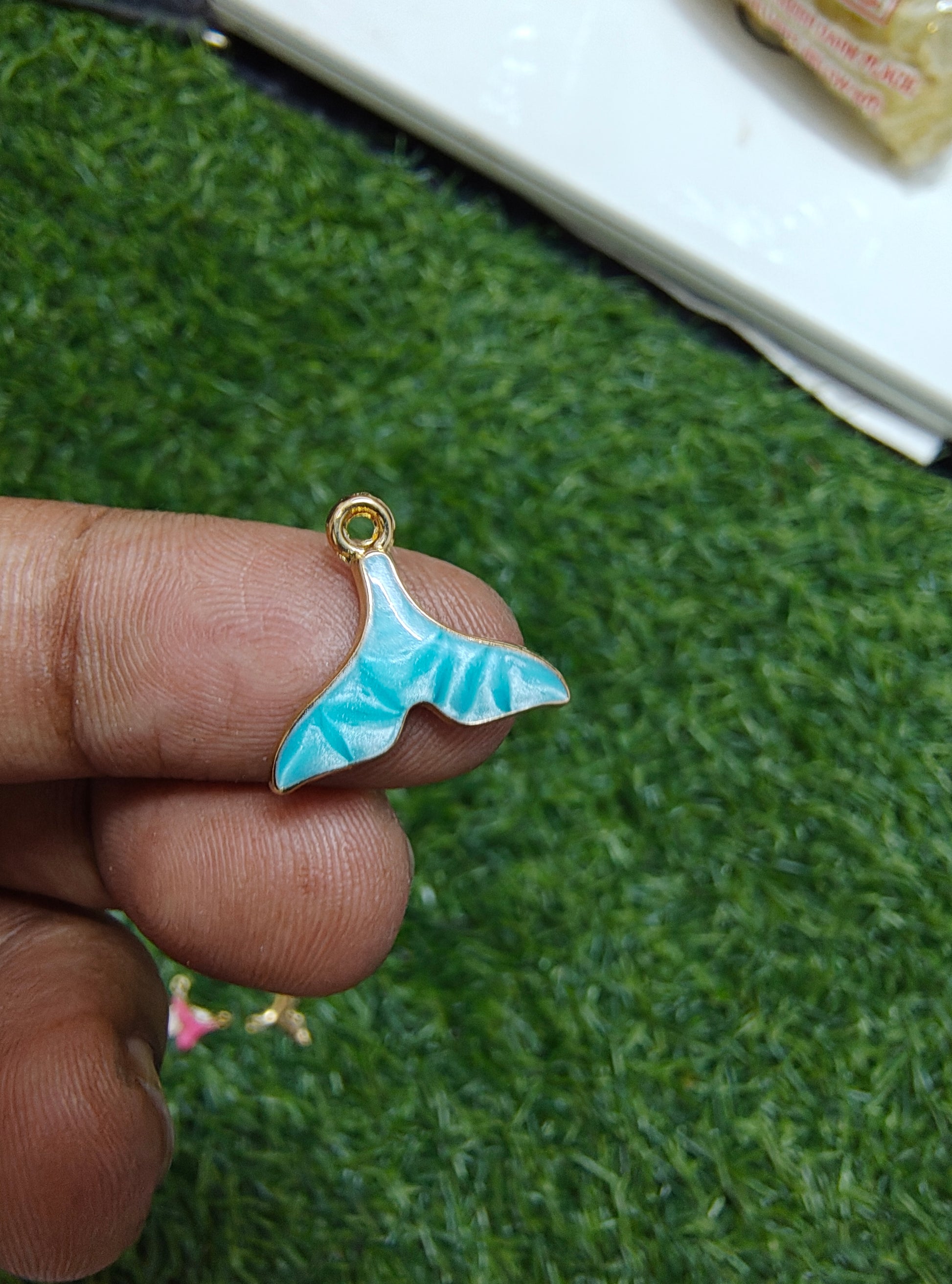Mermaid tail charm