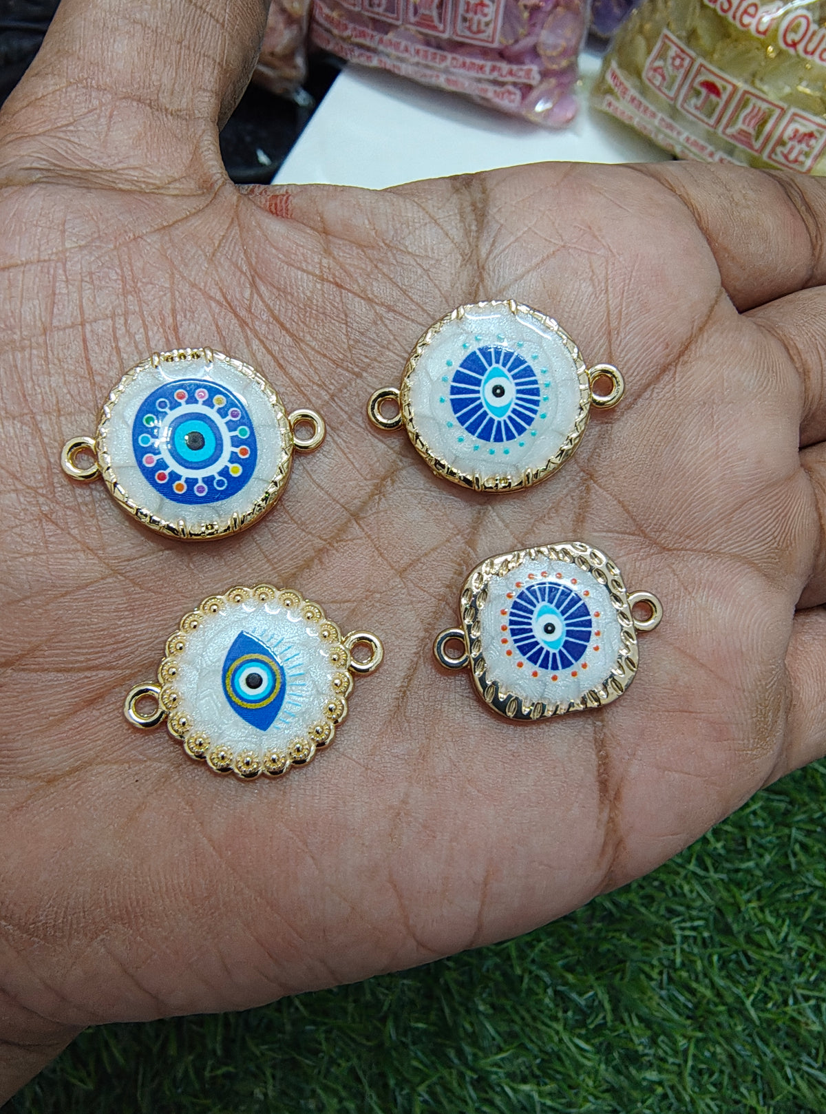 Evil eye rakhi charm ( 5-8) ( RC3025 )