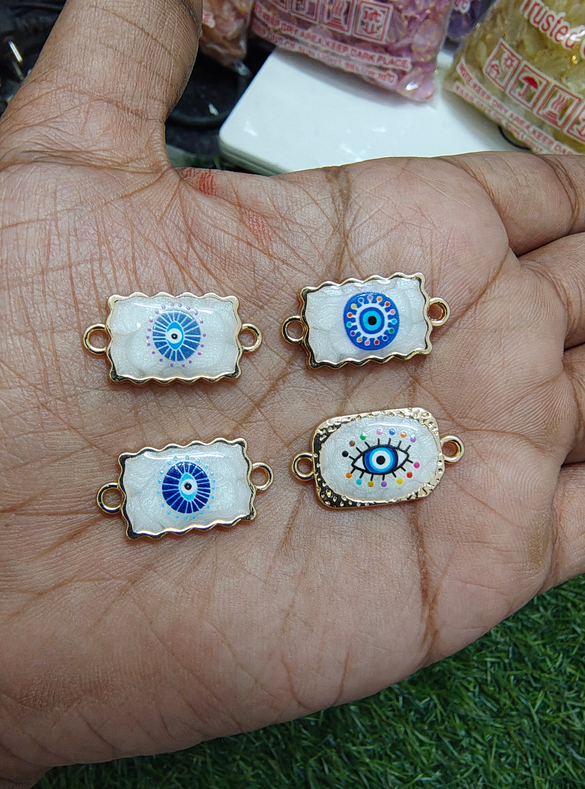 Evil eye rakhi charm( 9-12)