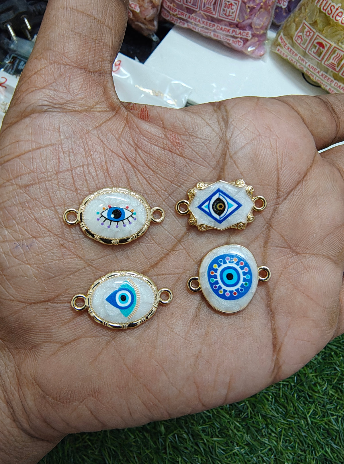 Evil eye rakhi charm( 13-16 ( RC3027 )