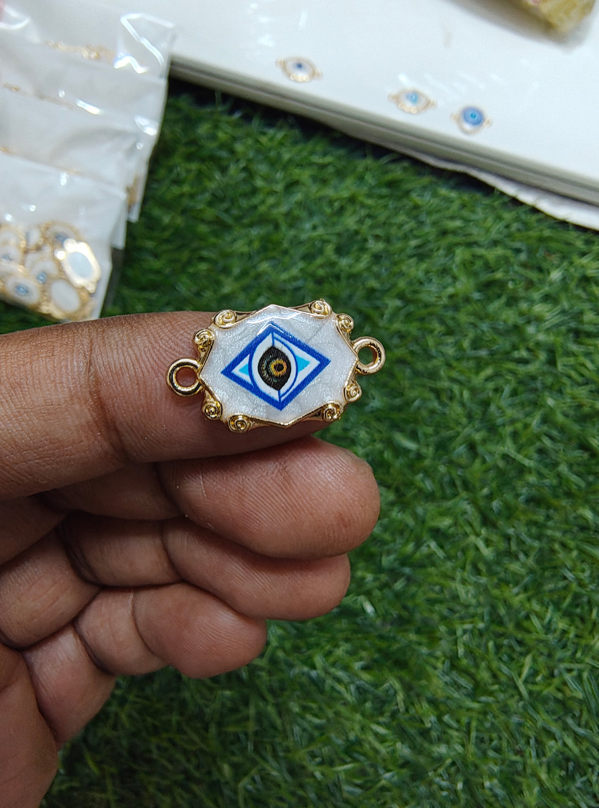 Evil eye rakhi charm( 13-16 ( RC3027 )