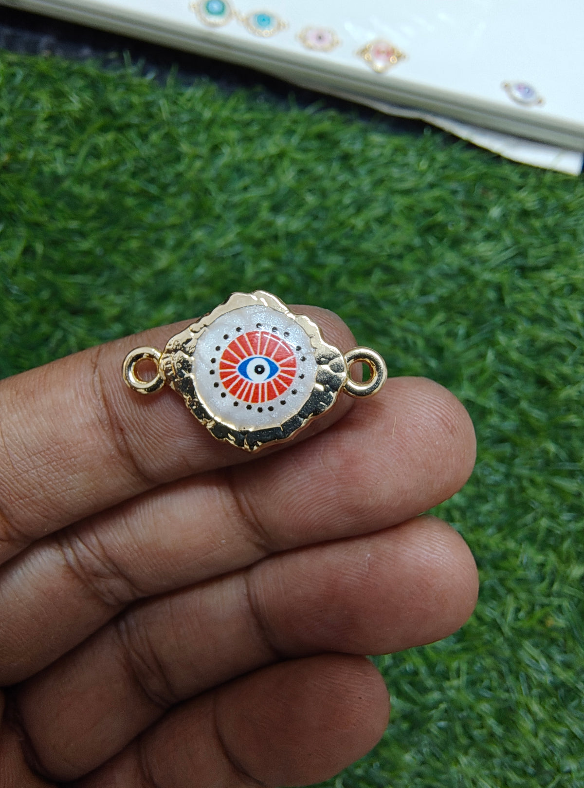 Evil eye rakhi charm( 28-33) ( RC3030 )