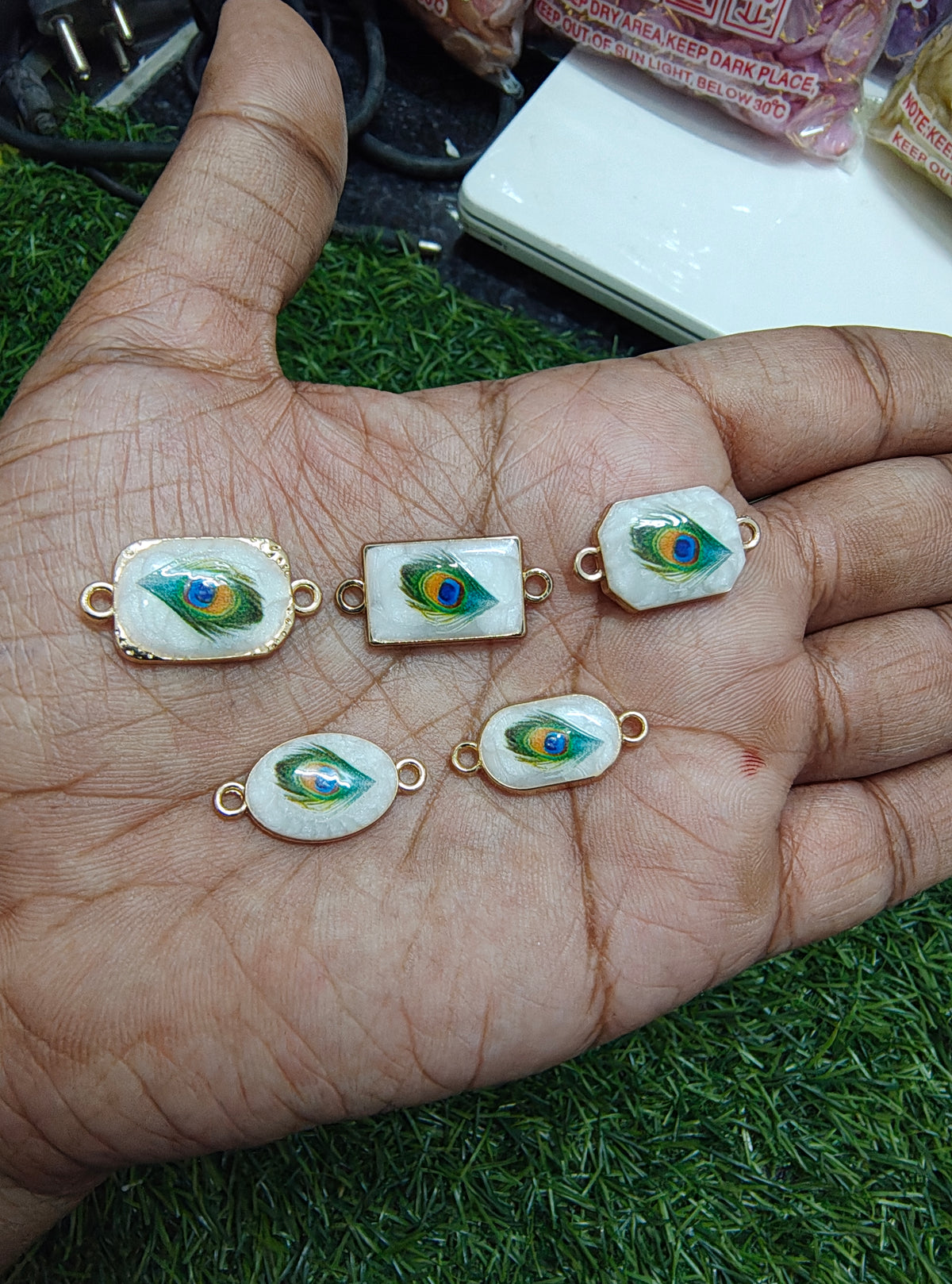 Morepankh rakhi charm (1-5) ( RC3031 )