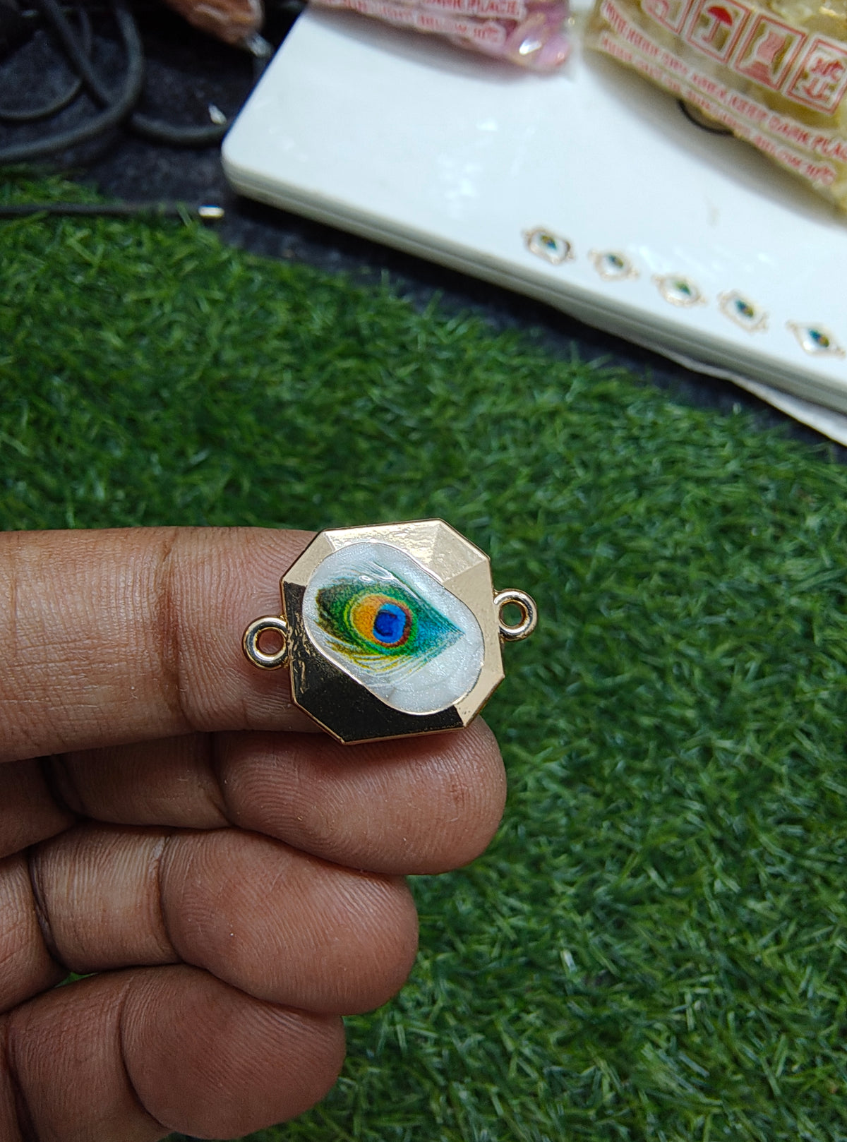 Morepankh rakhi charm (6-11) ( RC3032 )