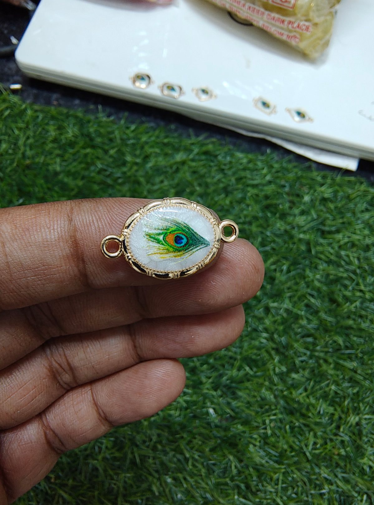 Morepankh rakhi charm (6-11) ( RC3032 )