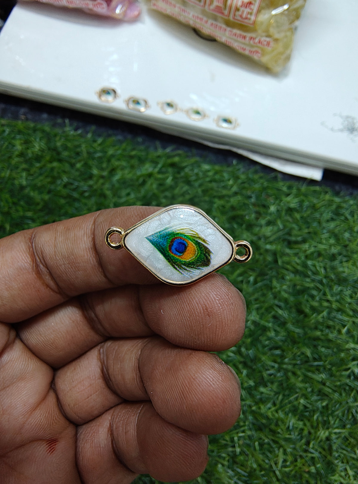 Morepankh rakhi charm (6-11) ( RC3032 )