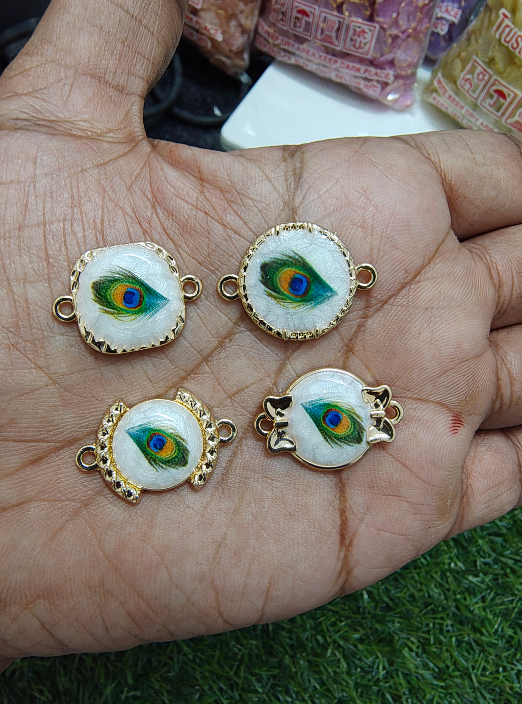 Morepankh rakhi charm (12-15)