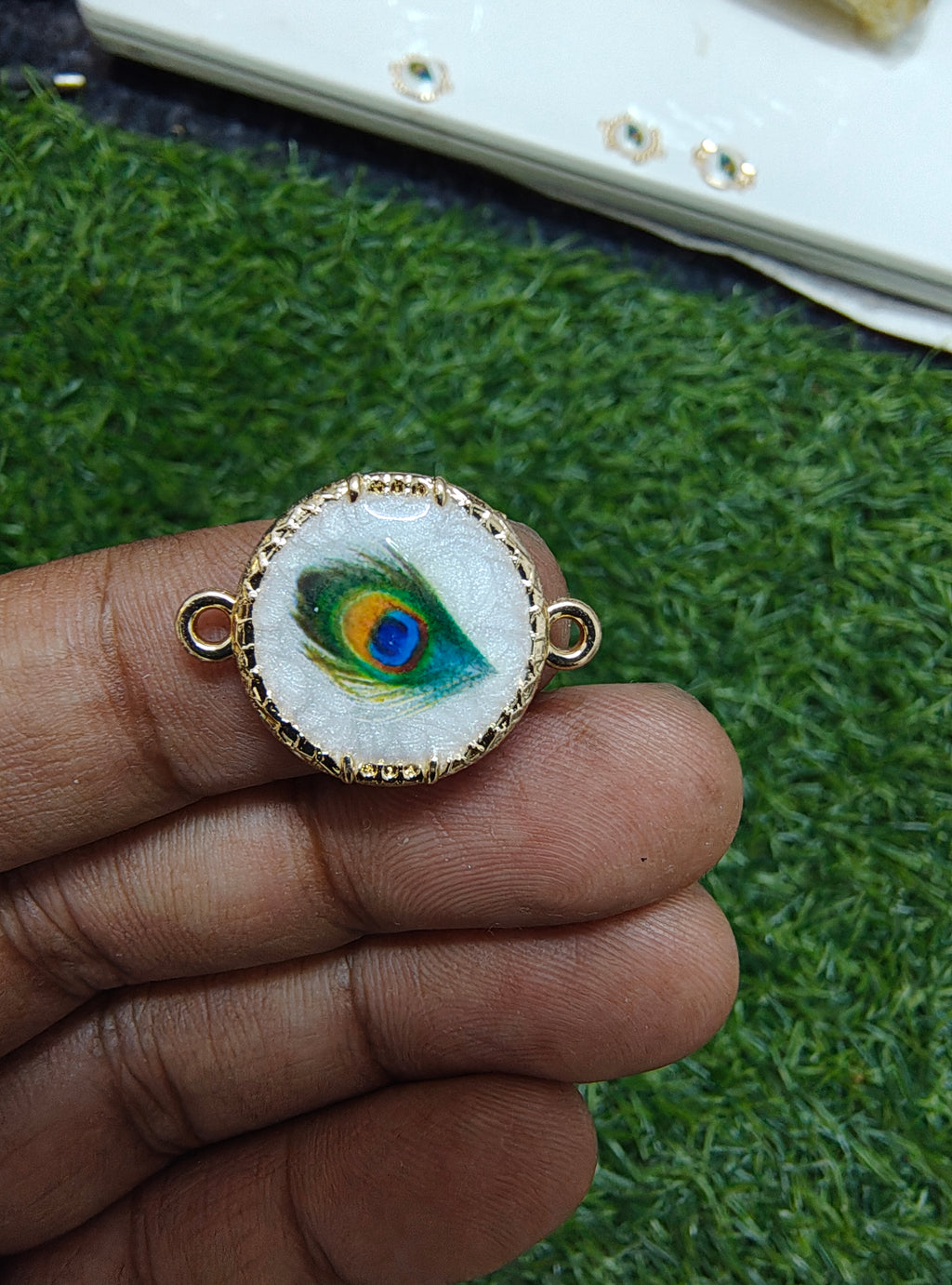 Morepankh rakhi charm (12-15)