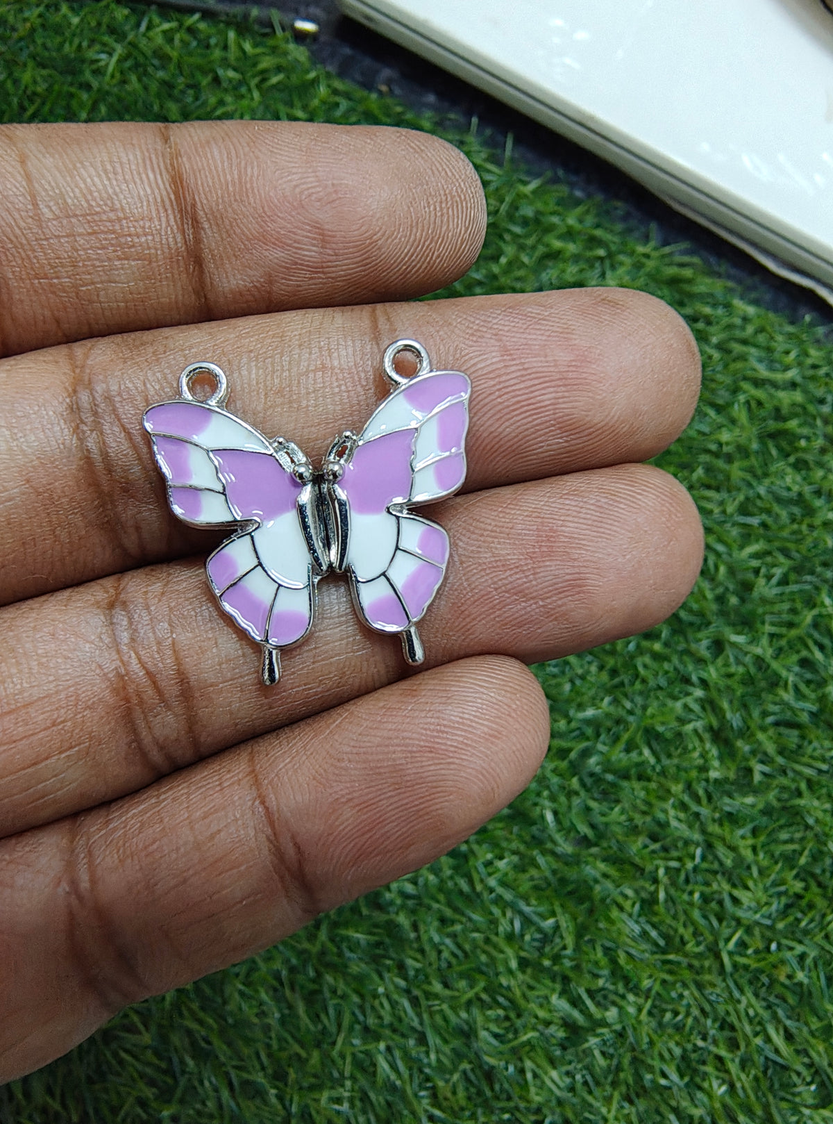 Butterfly Magnet charm type 2 ( 3DC1007 )